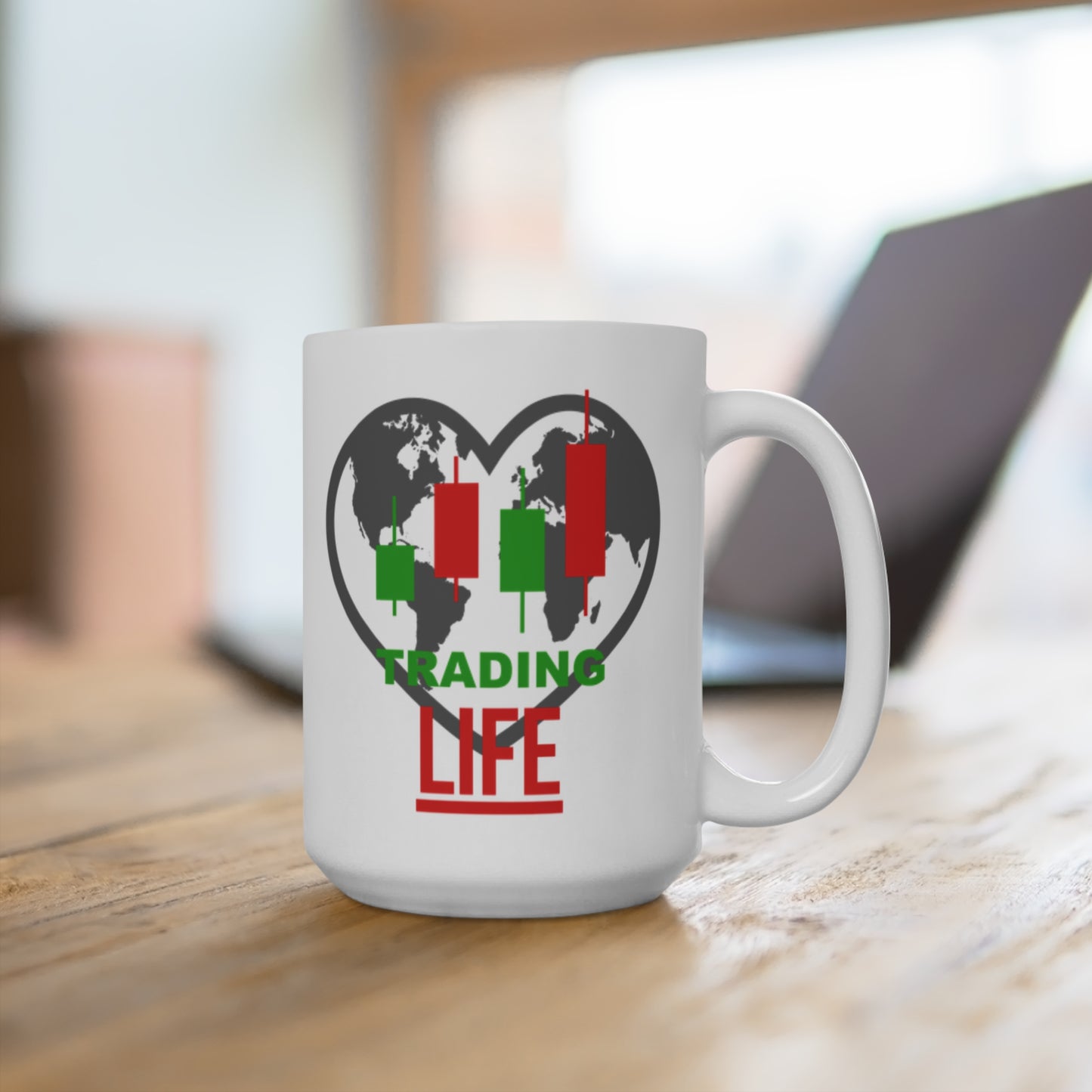 Trader Life - White Trading Mug (CAD)