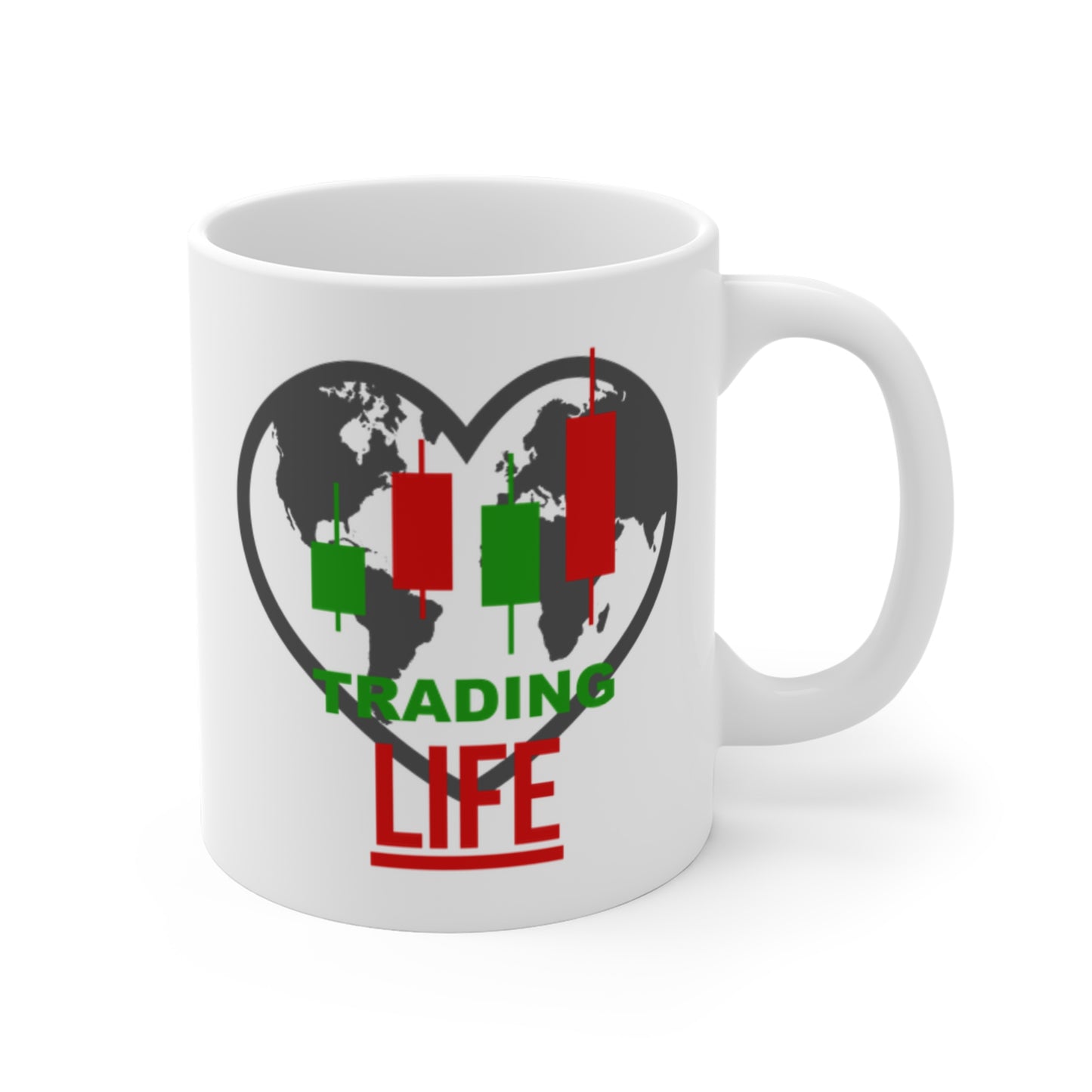 Trader Life - White Trading Mug (CAD)