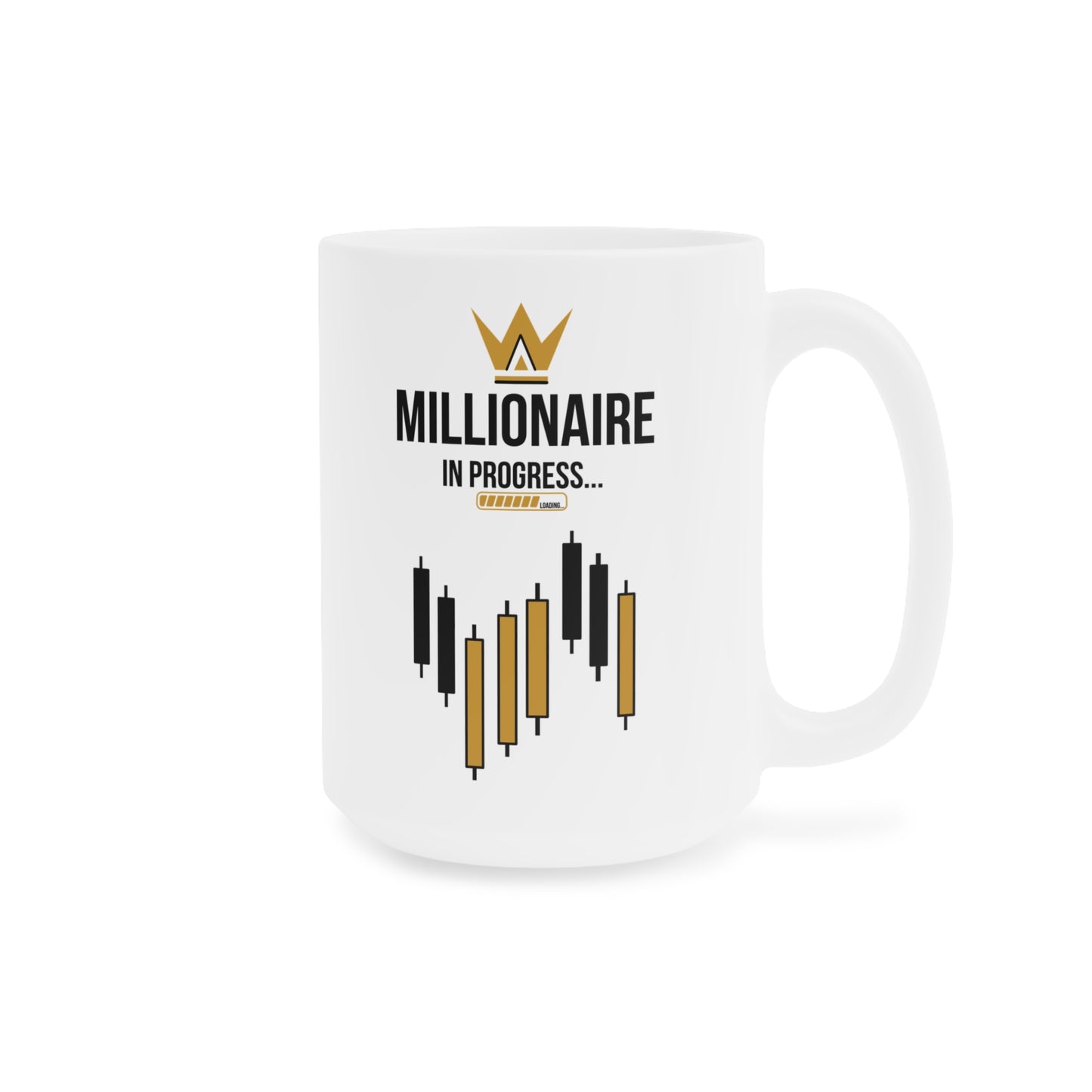 Millionaire Progress - White Trading Mug (CAD)