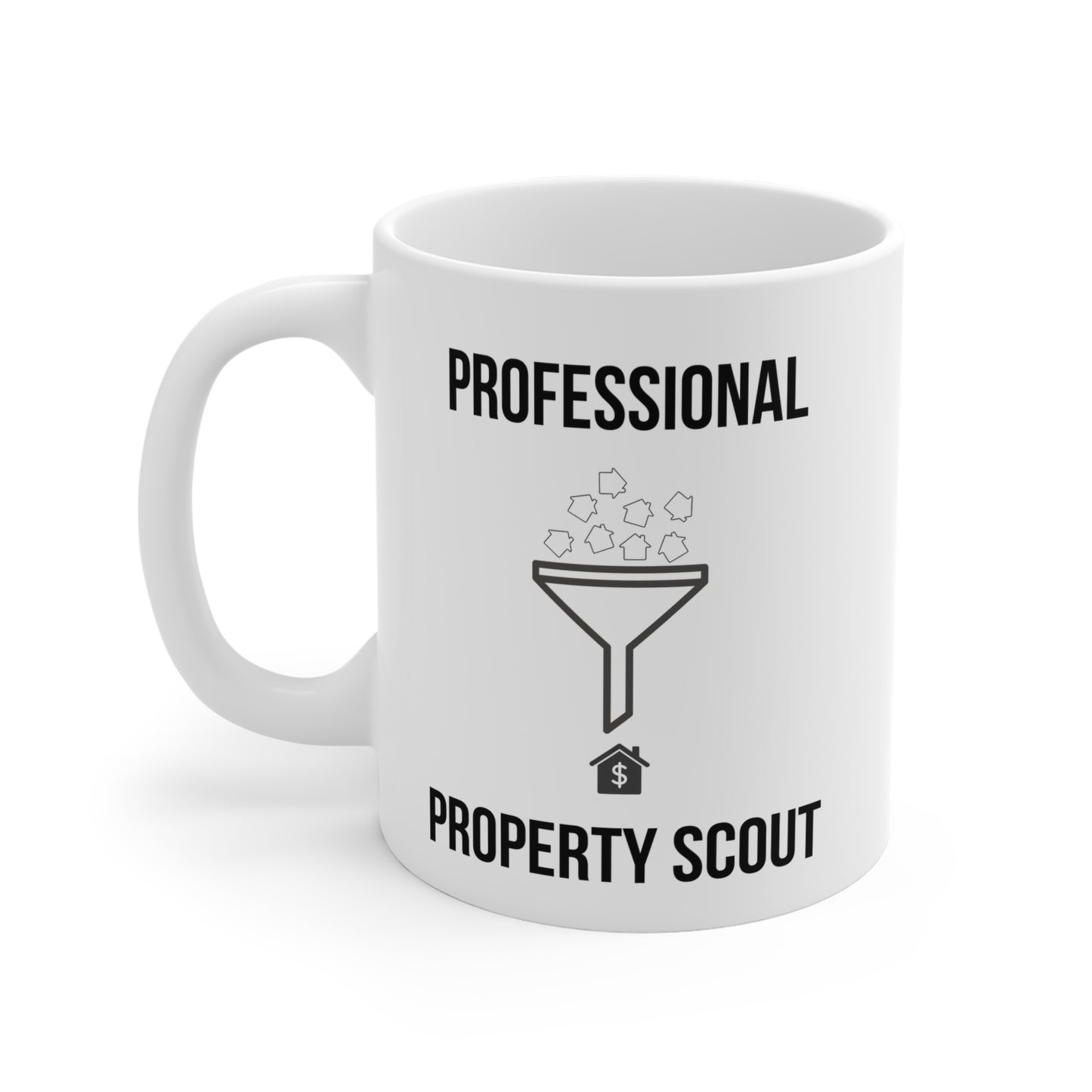 Professional Property Scout (1) - White Motivation Mug (CAD)