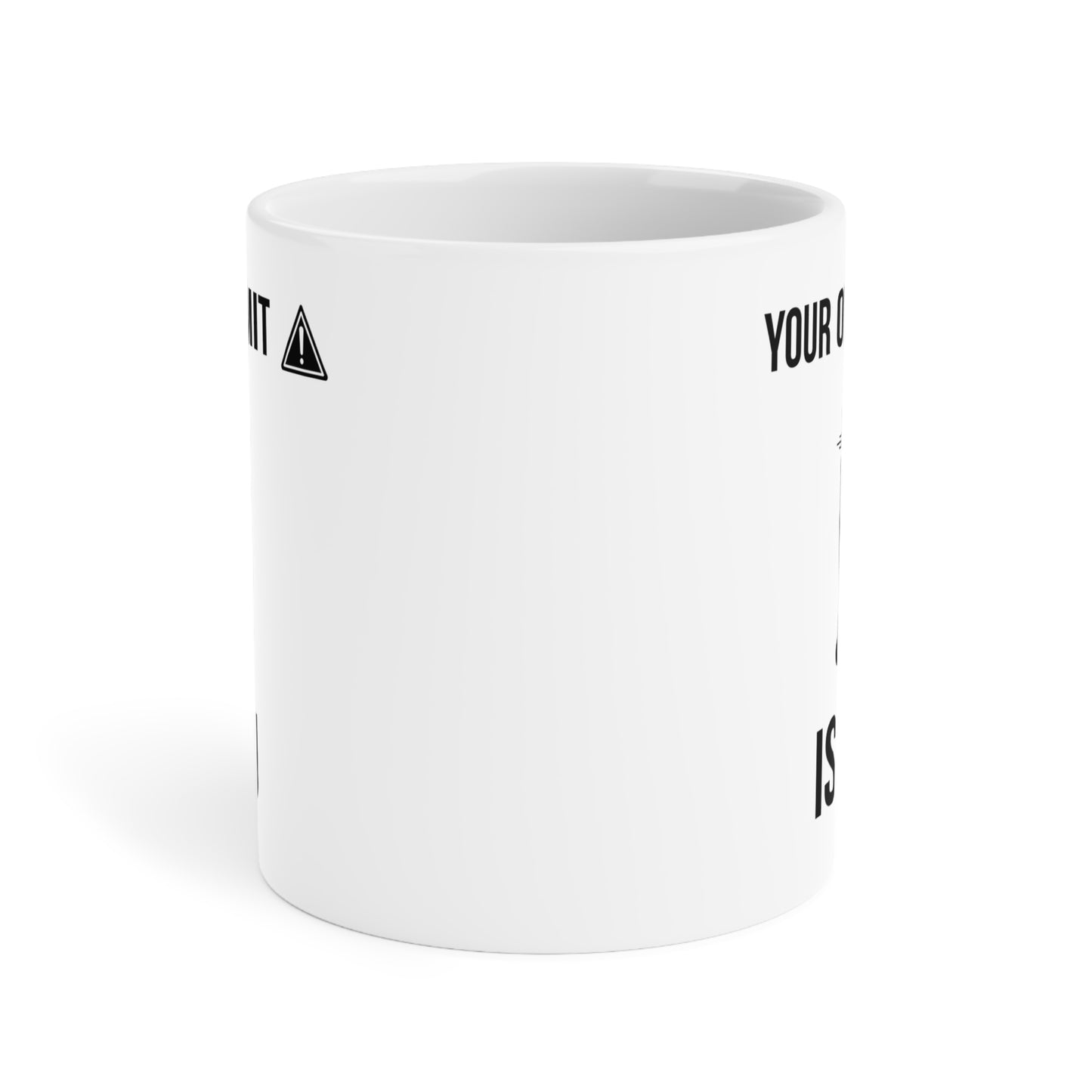 Your Only Limit is You (4) - White Motivation Mug (CAD)