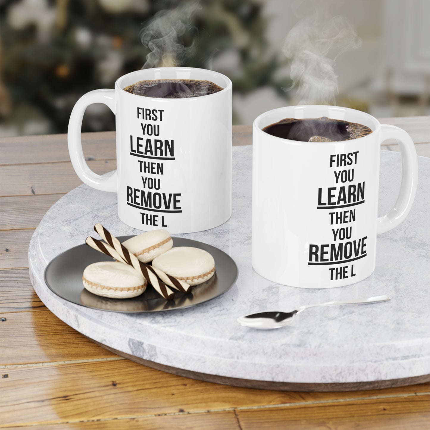 Remove the L (1) - White Motivation Mug (CAD)