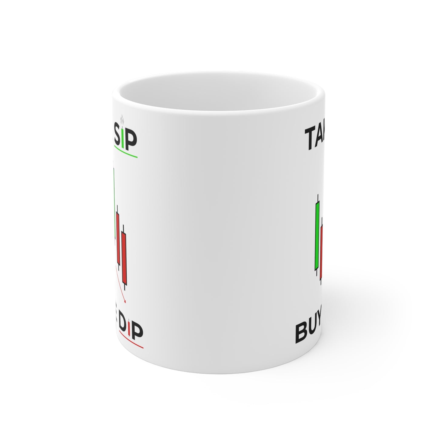 Buy The Dip (1) - White Trading Mug (CAD)