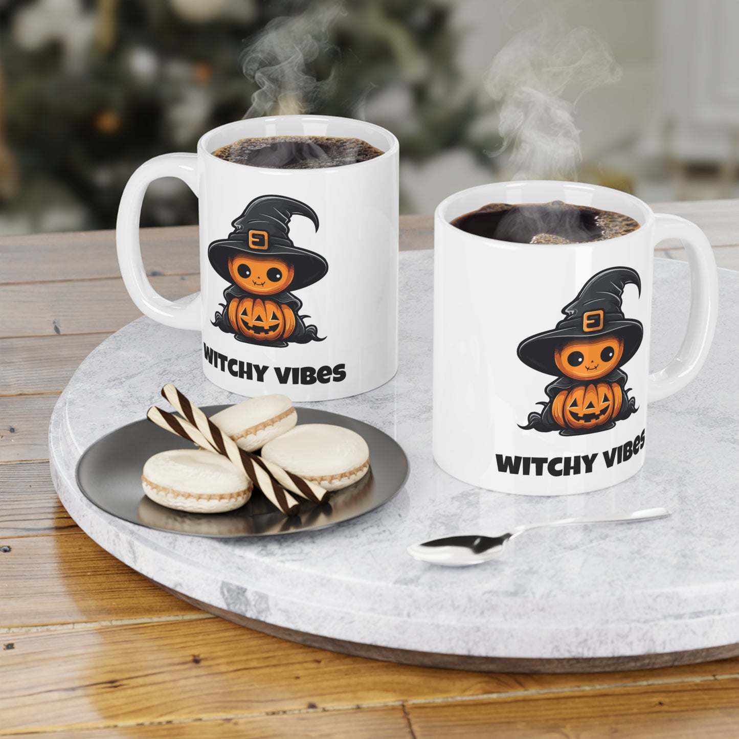 Pumpkin (2) - White Halloween Mug (CAD)