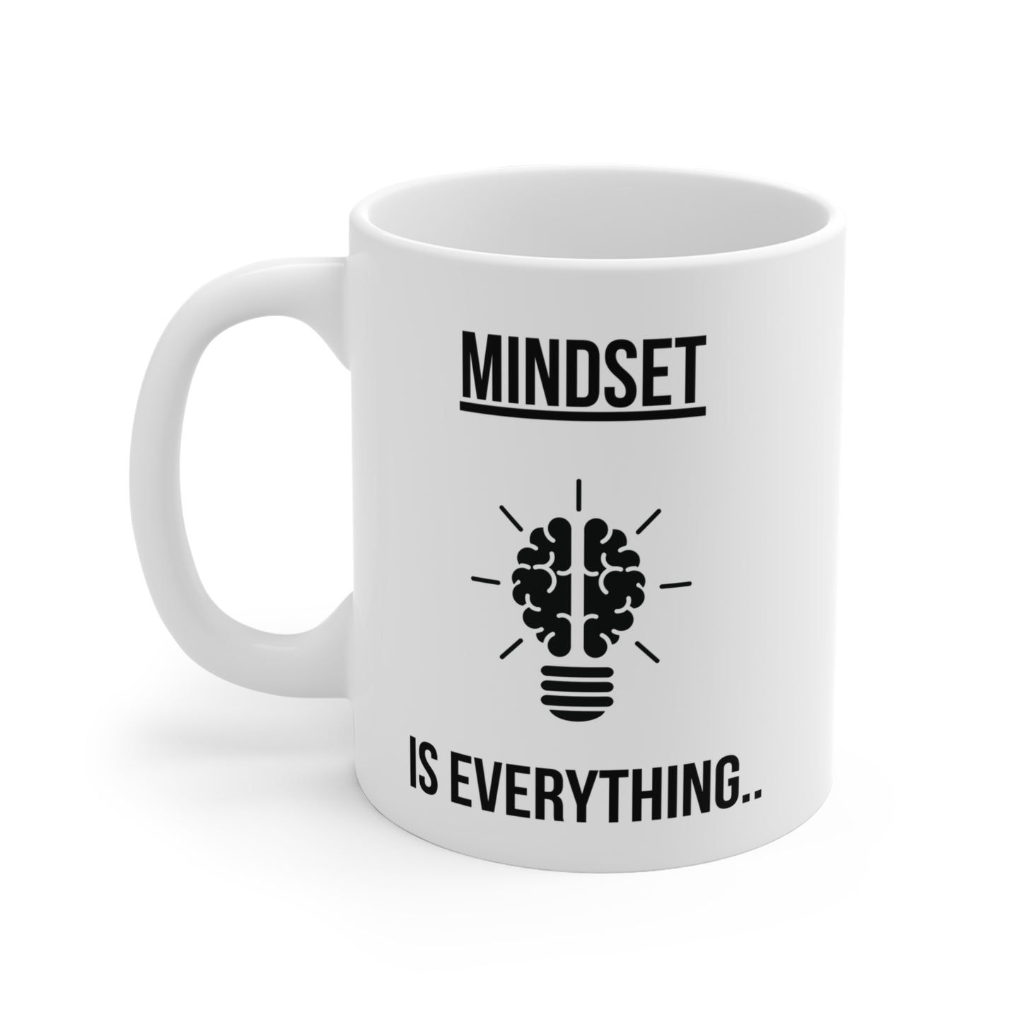 Mindset is Everything (1) - White Motivation Mug (CAD)