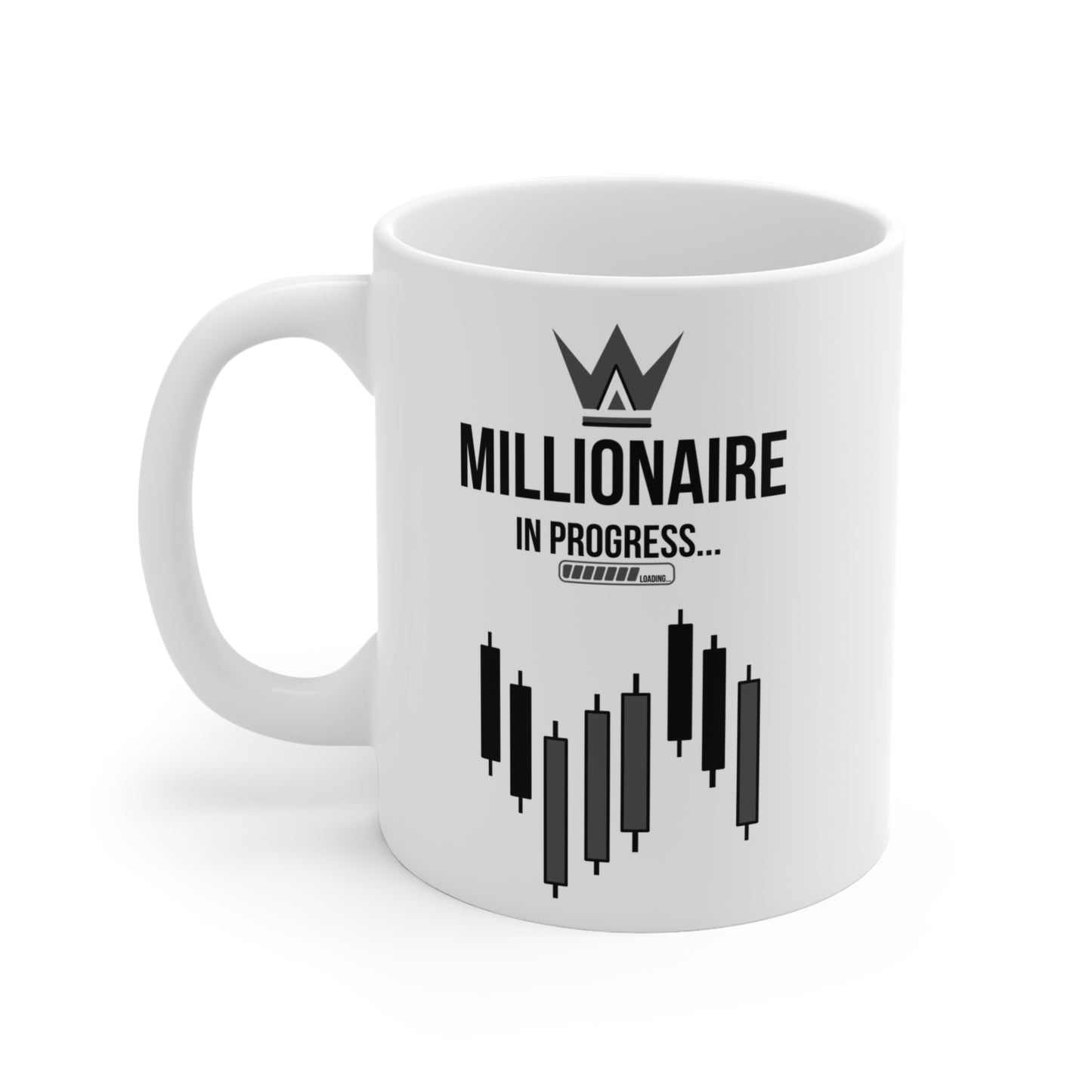 Millionaire Progress (1) - White Trading Mug (CAD)