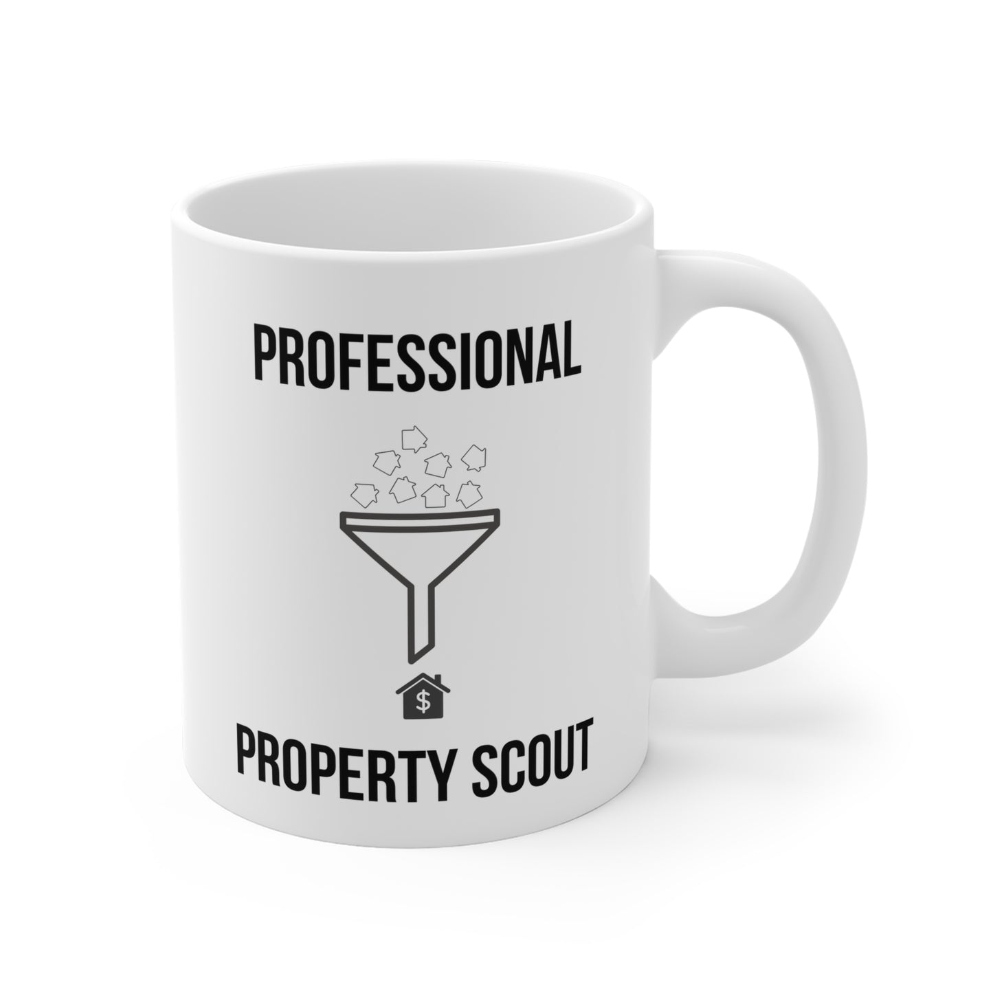 Professional Property Scout (1) - White Motivation Mug (CAD)