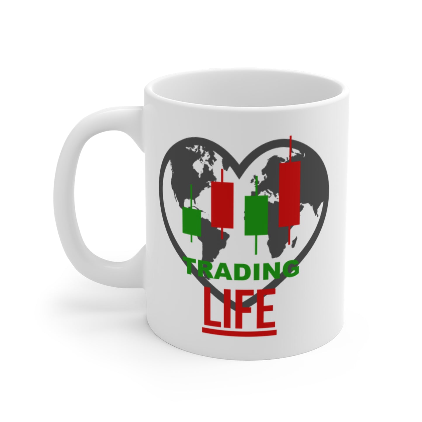 Trader Life - White Trading Mug (CAD)