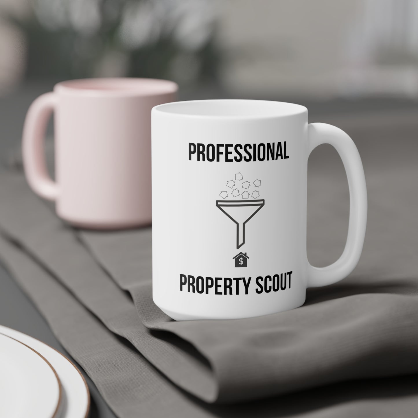 Professional Property Scout (1) - White Motivation Mug (CAD)