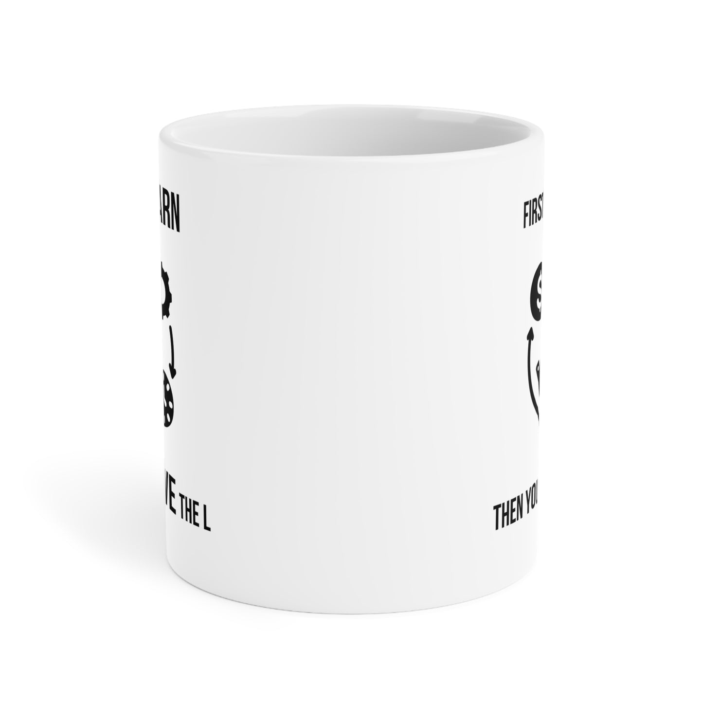 Remove the L (4) - White Motivation Mug (CAD)