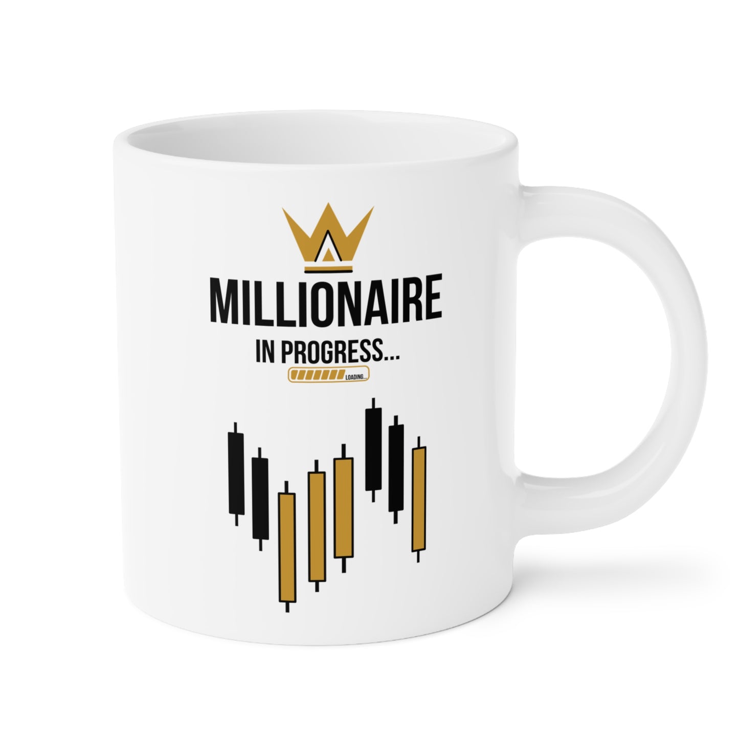 Millionaire Progress - White Trading Mug (CAD)