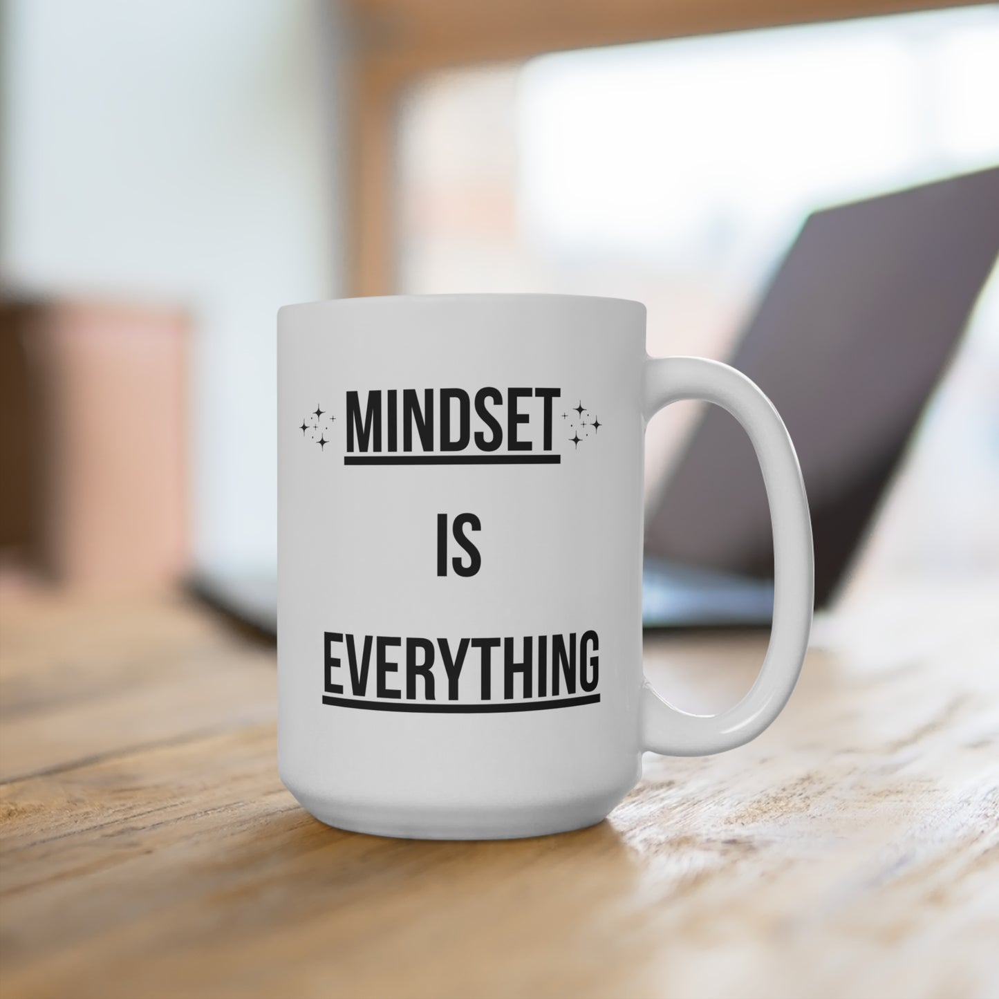 Mindset is Everything (3) - White Motivation Mug (CAD)
