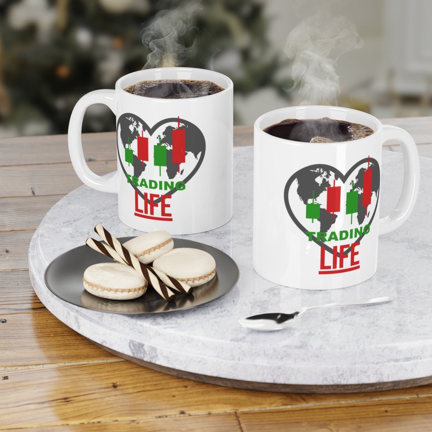 Trader Life - White Trading Mug (CAD)
