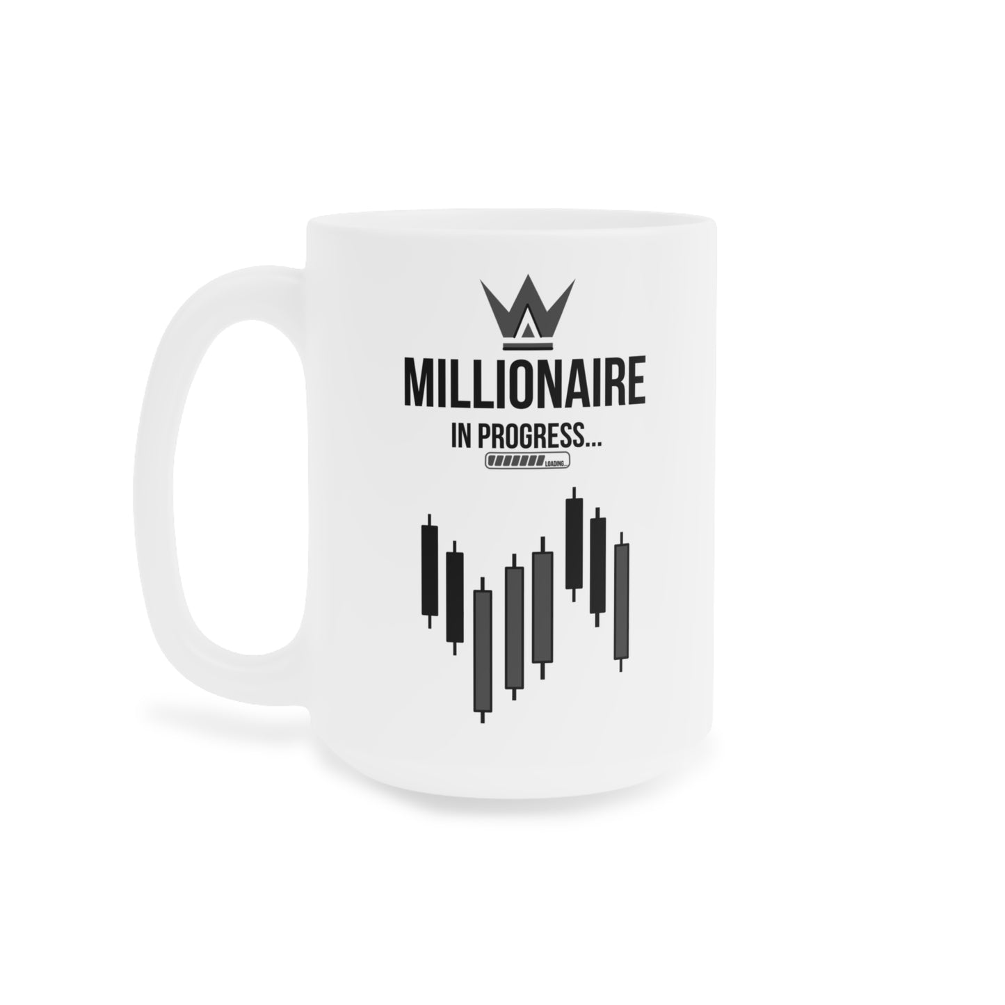 Millionaire Progress (1) - White Trading Mug (CAD)