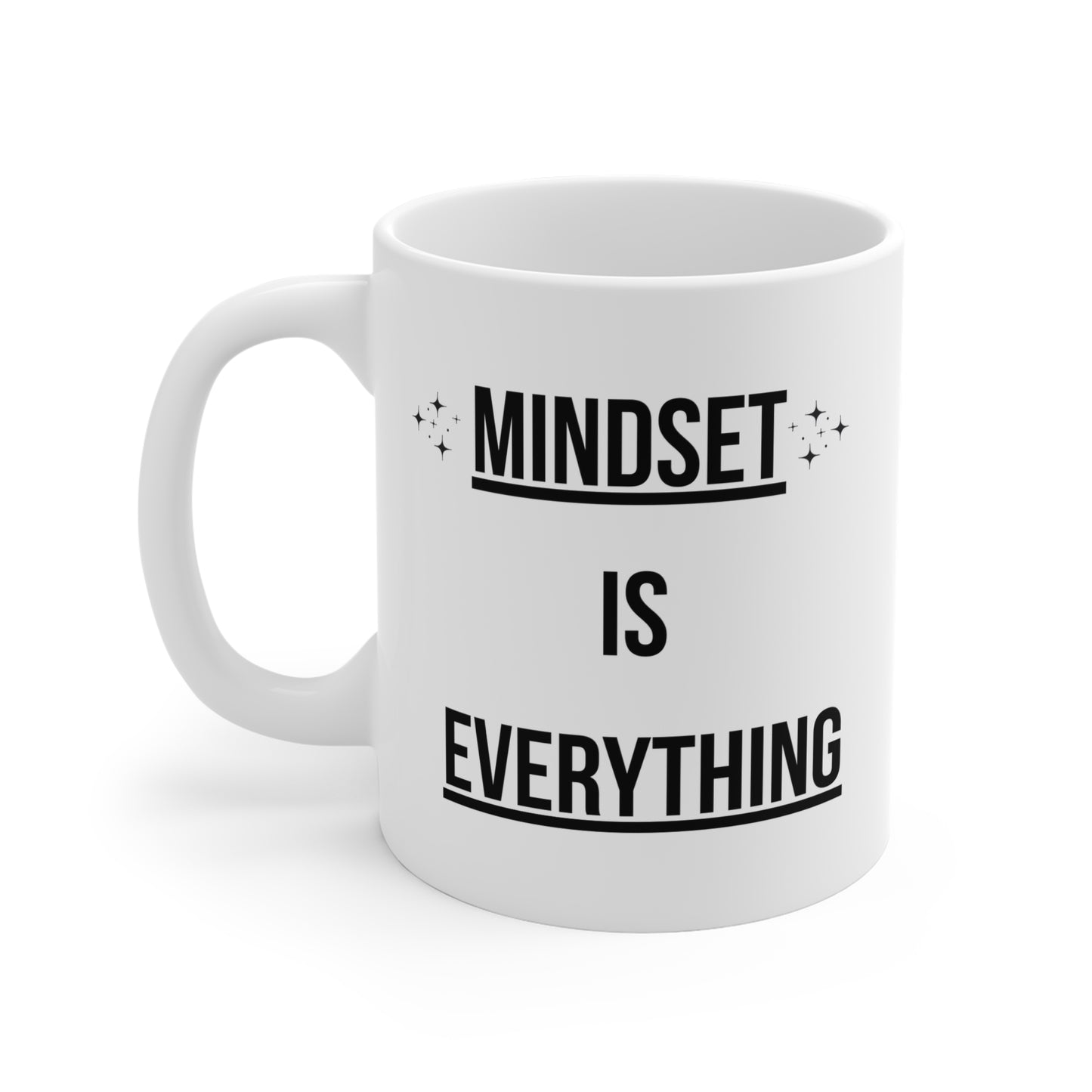Mindset is Everything (3) - White Motivation Mug (CAD)