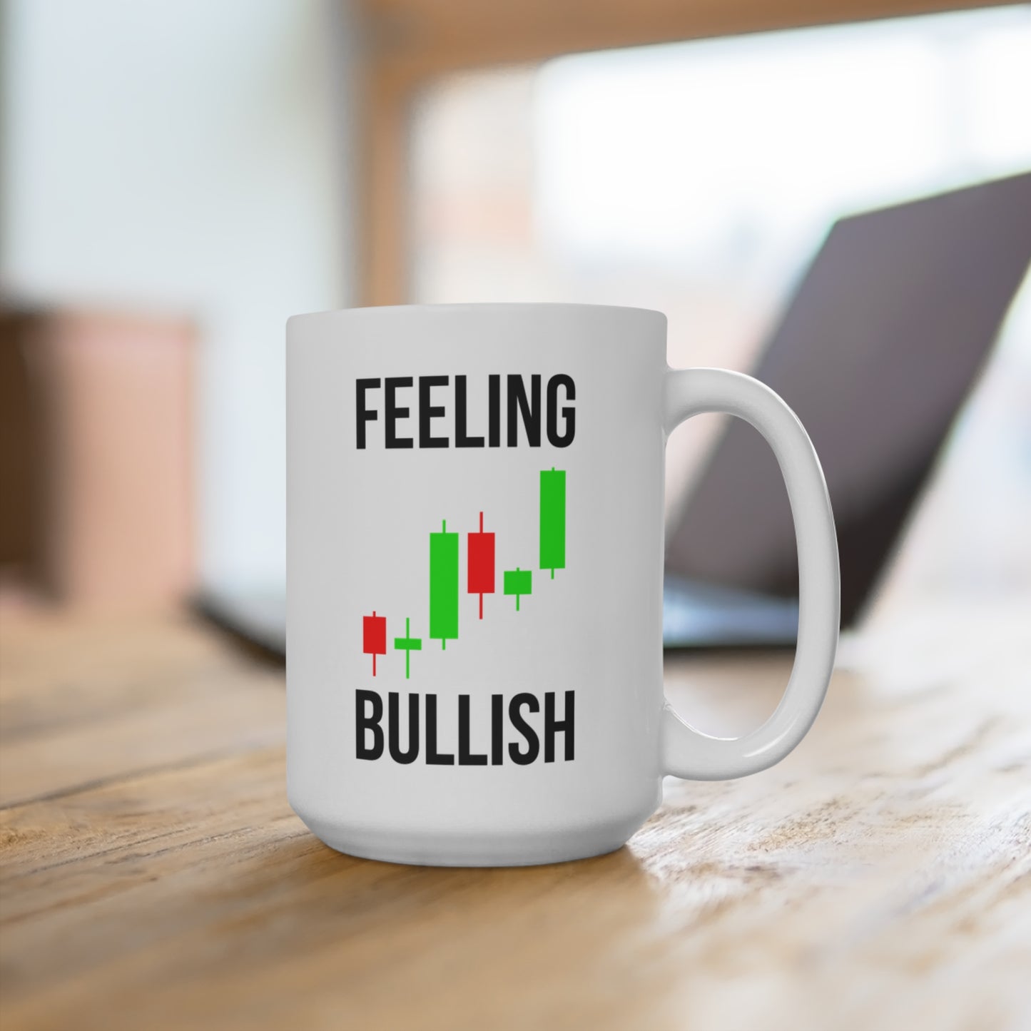 Feeling Bullish (6) - White Trading Mug (CAD)