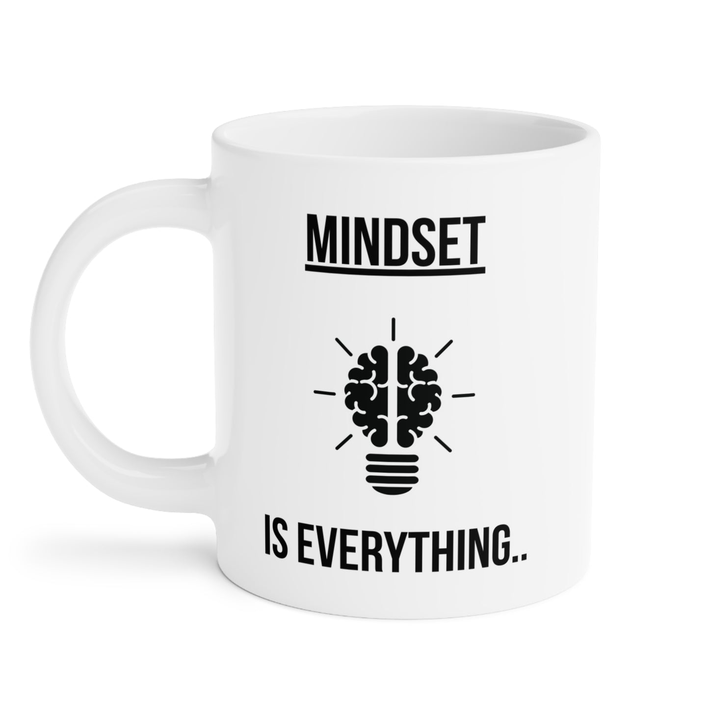 Mindset is Everything (1) - White Motivation Mug (CAD)