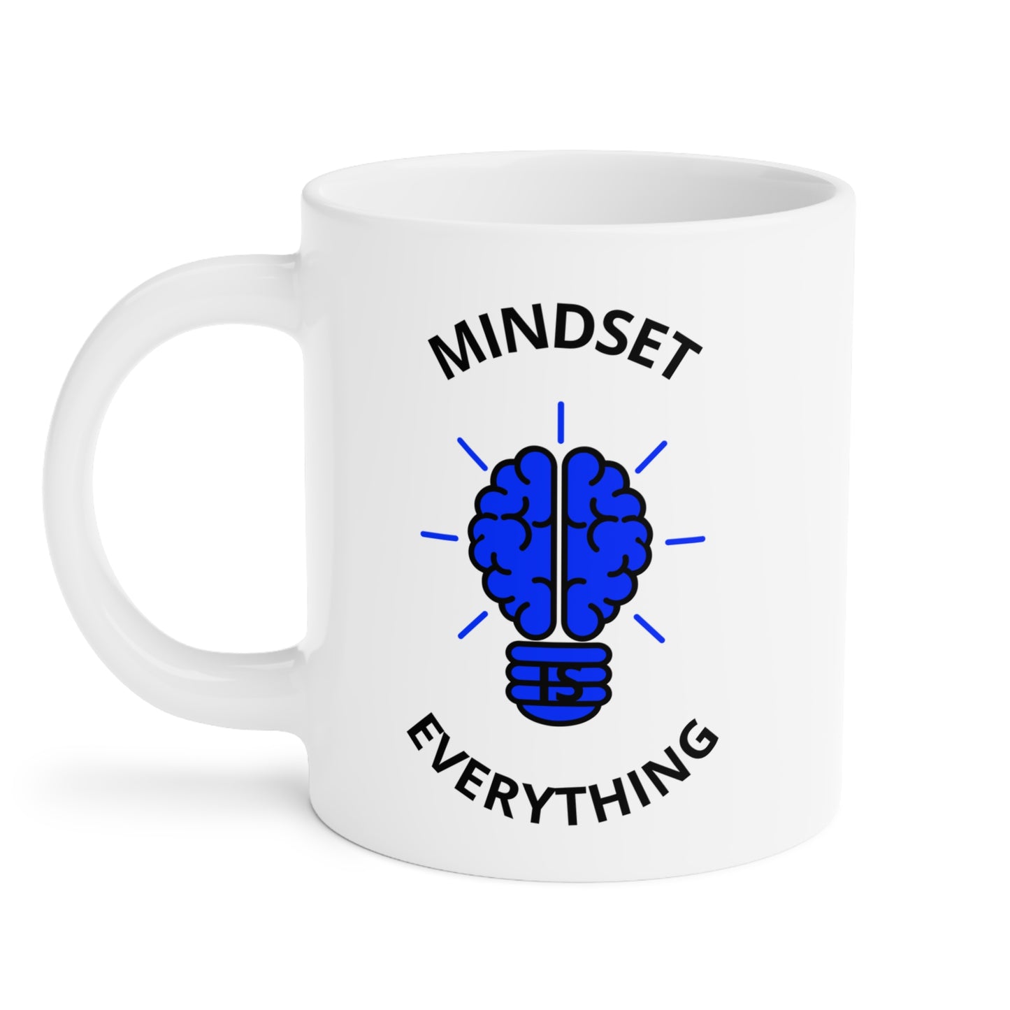 Mindset is Everything (2) - White Motivation Mug (CAD)