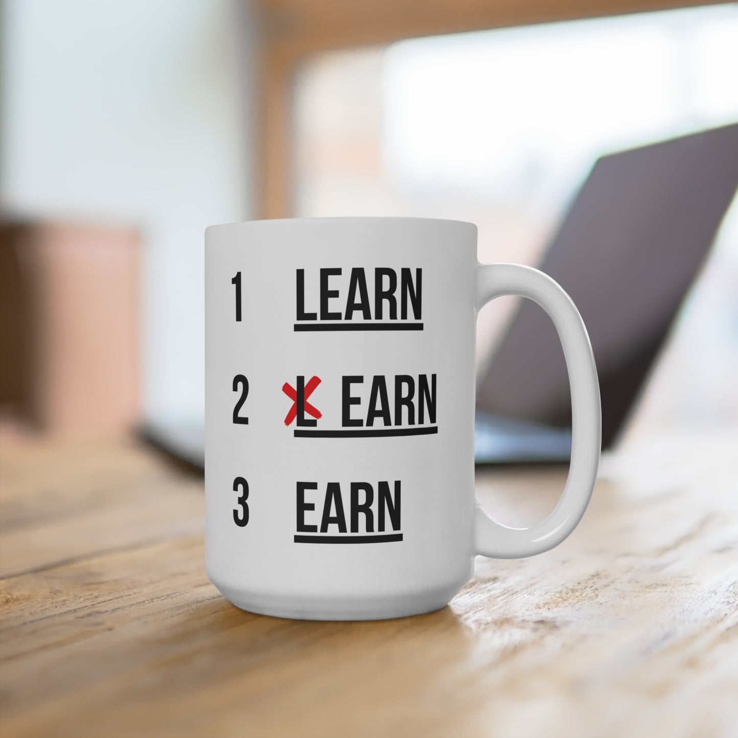 Remove the L (5) - White Motivation Mug (CAD)