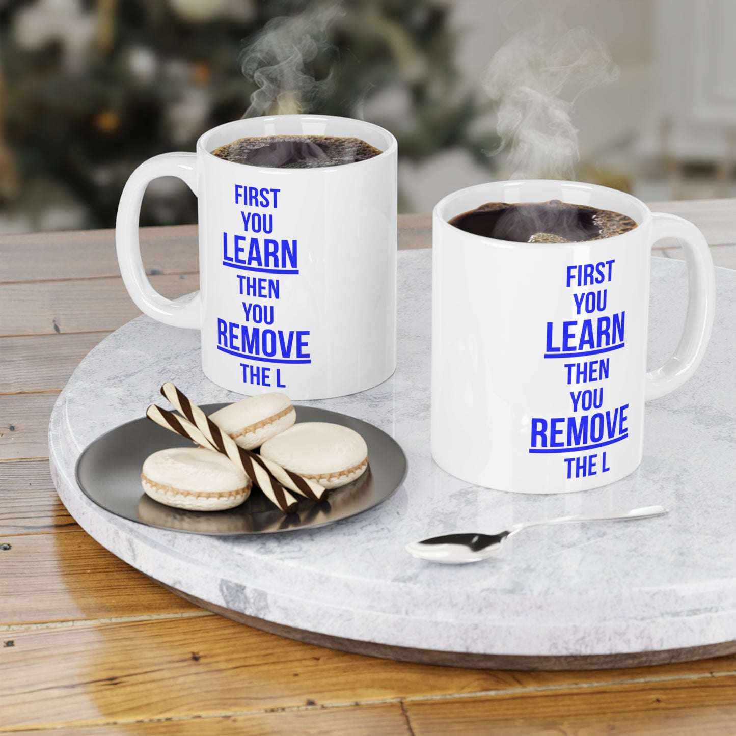 Remove the L (2) - White Motivation Mug (CAD)