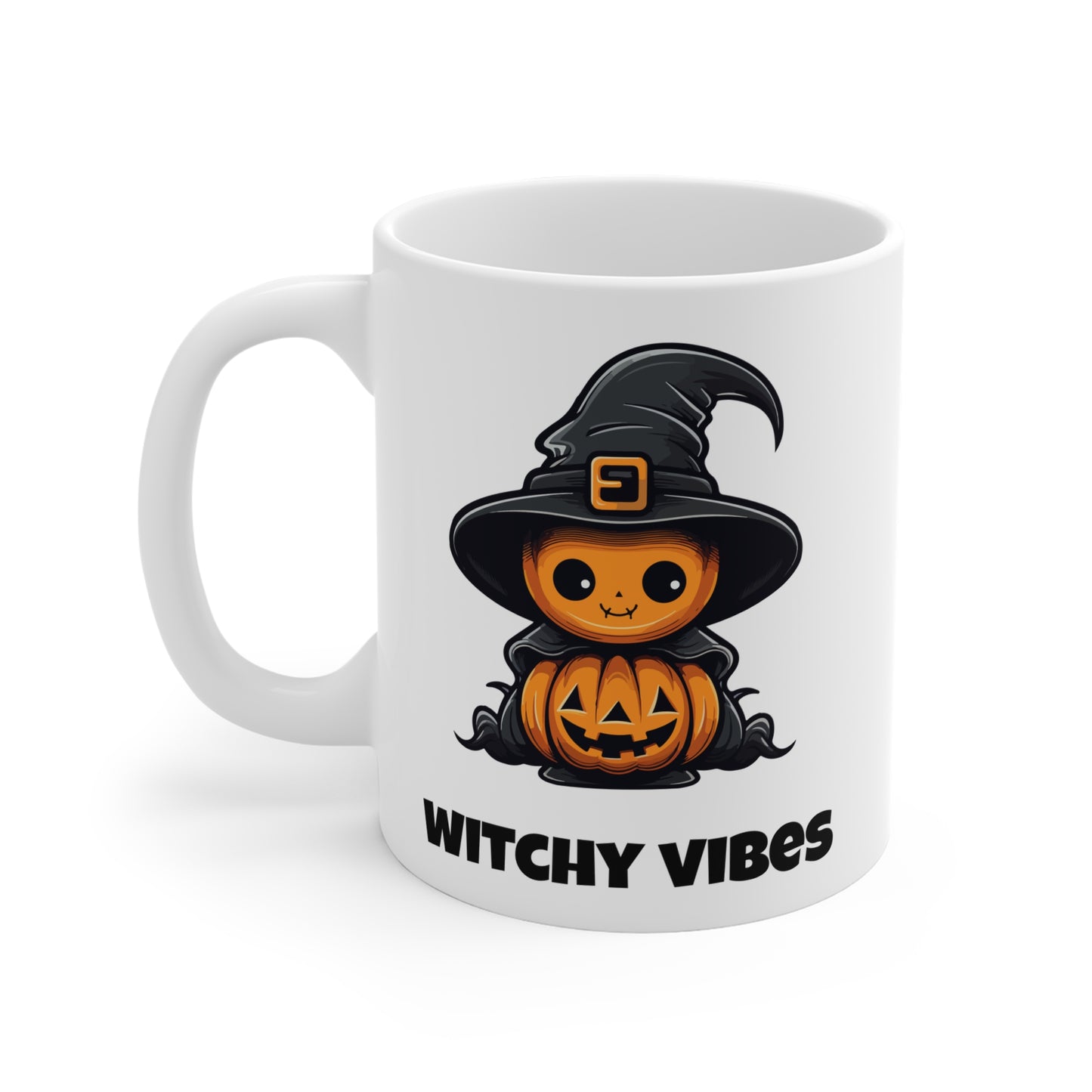 Pumpkin (2) - White Halloween Mug (CAD)
