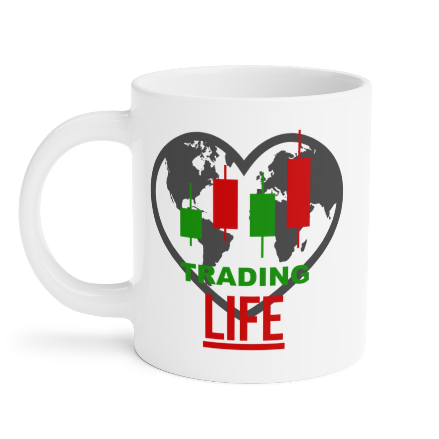 Trader Life - White Trading Mug (CAD)