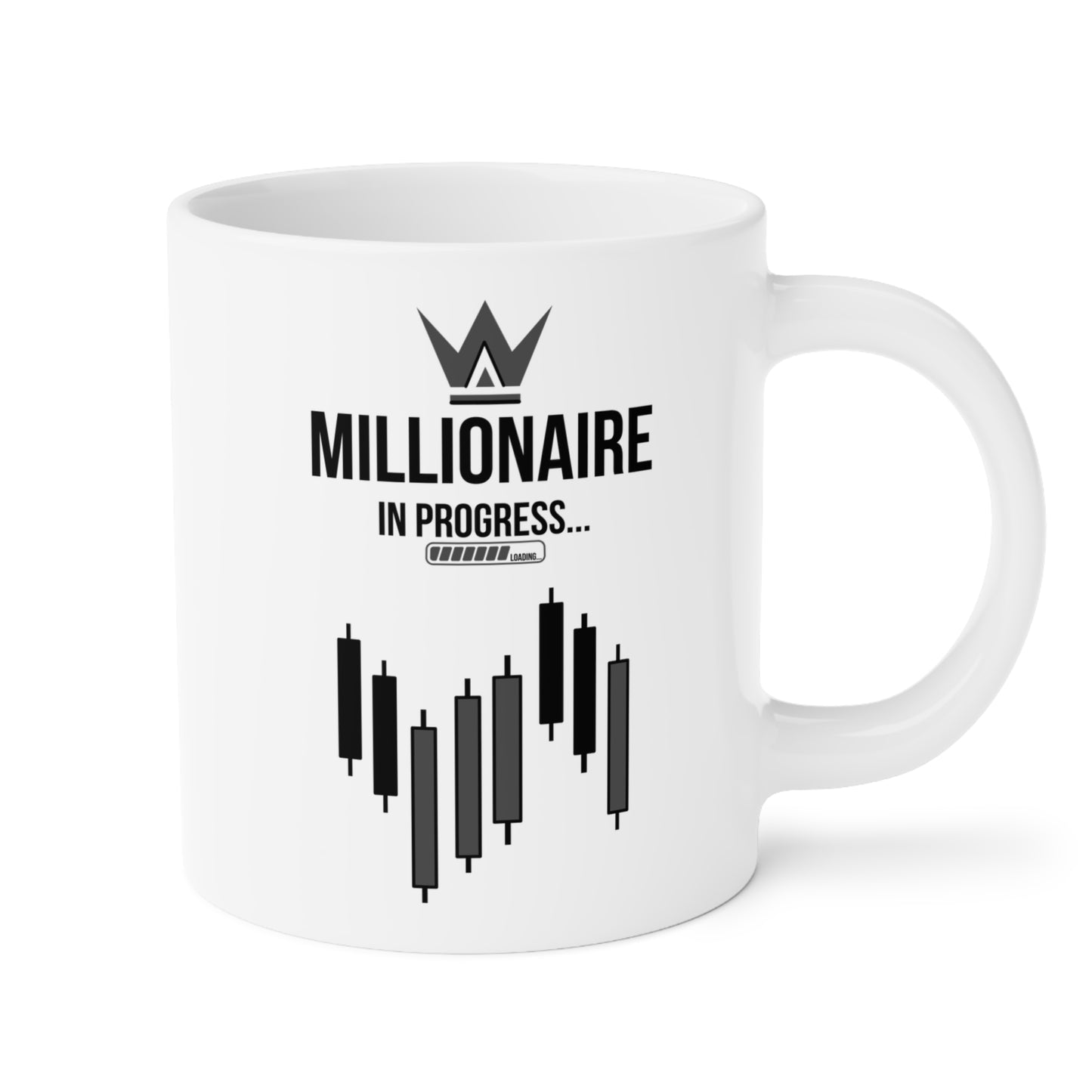 Millionaire Progress (1) - White Trading Mug (CAD)