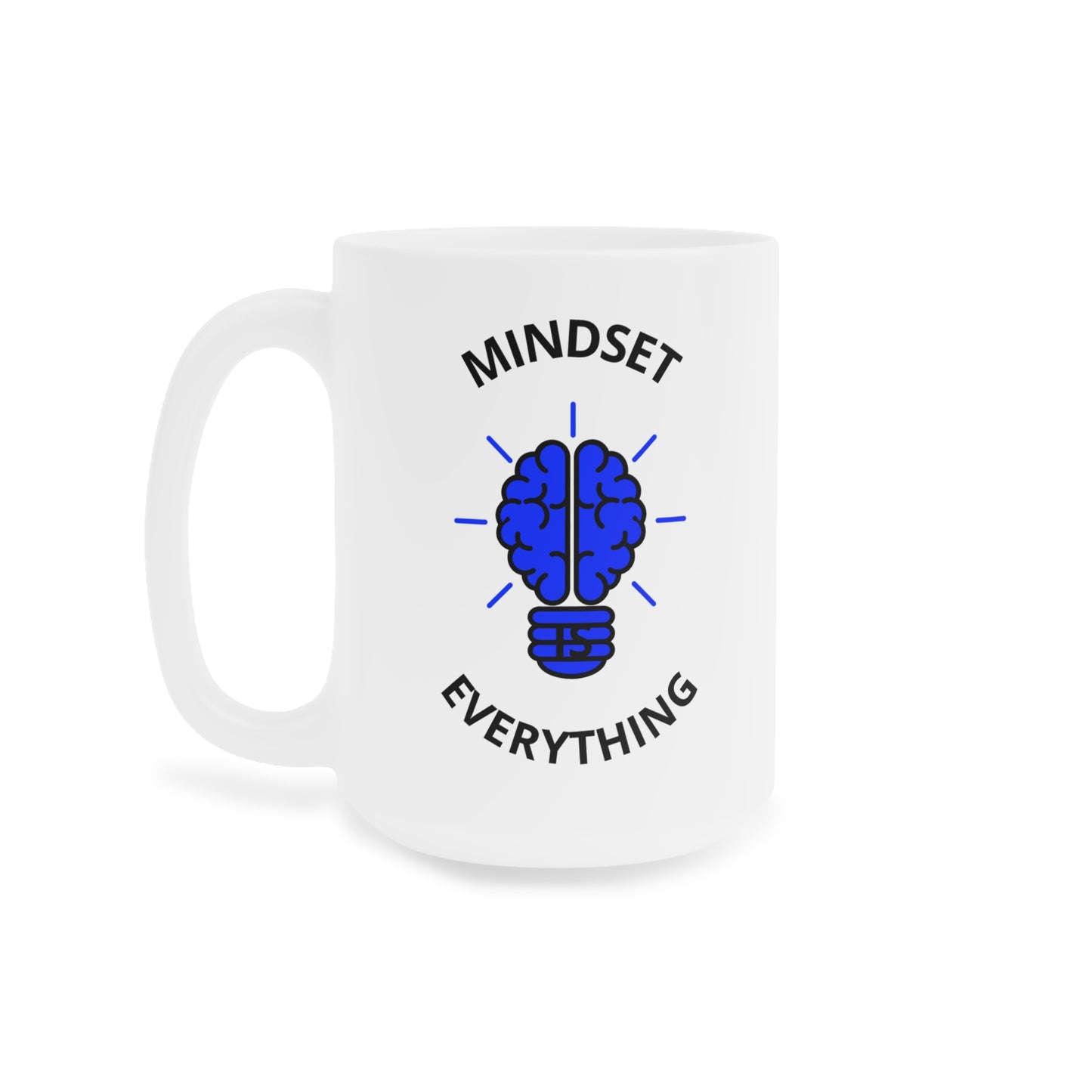 Mindset is Everything (2) - White Motivation Mug (CAD)
