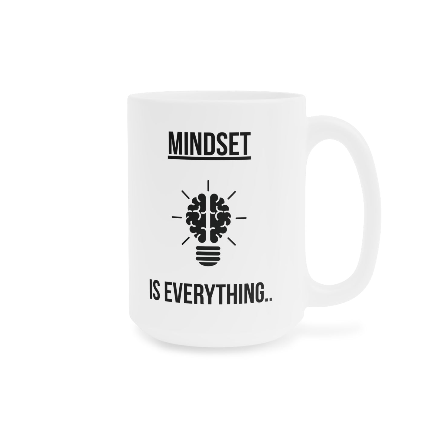 Mindset is Everything (1) - White Motivation Mug (CAD)