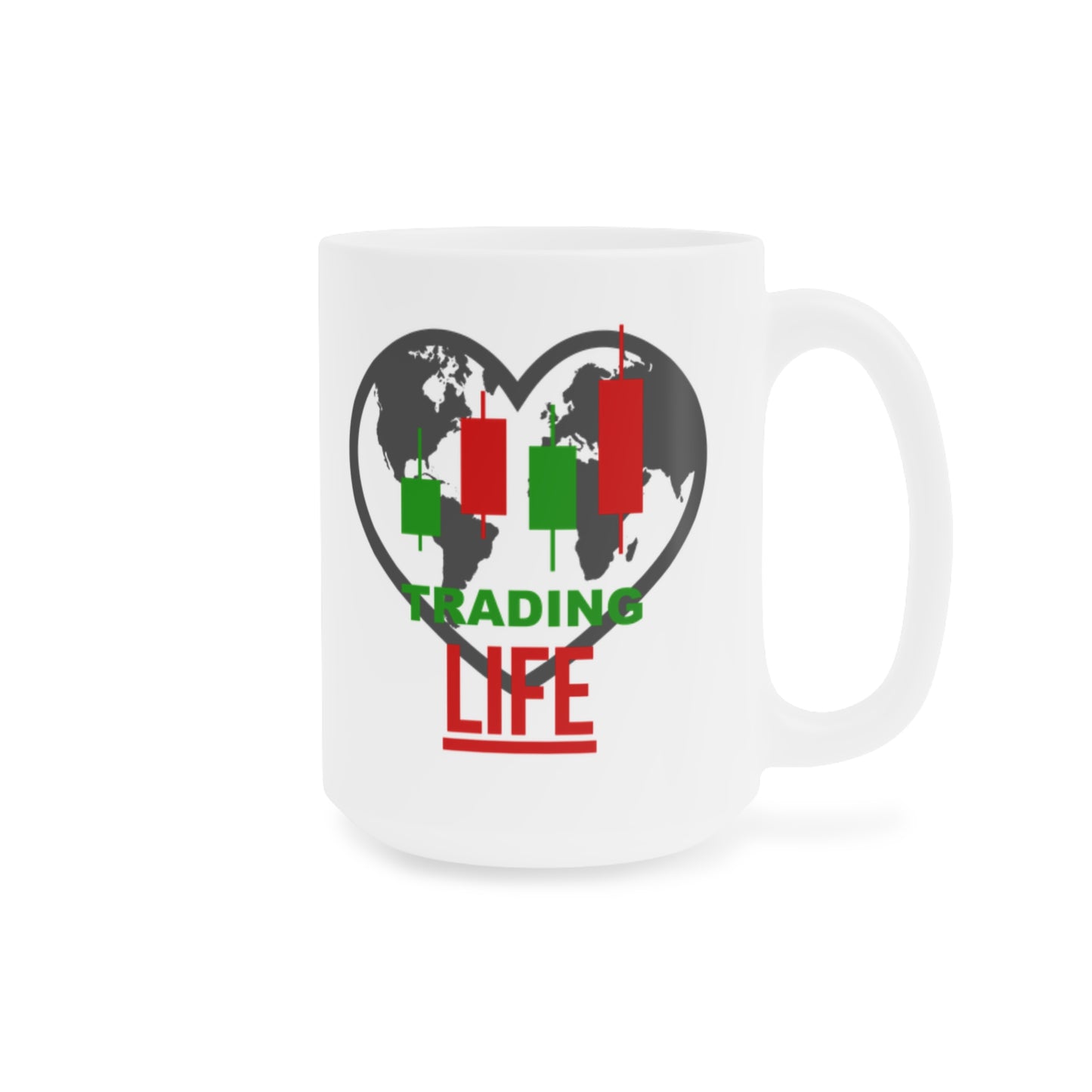 Trader Life - White Trading Mug (CAD)