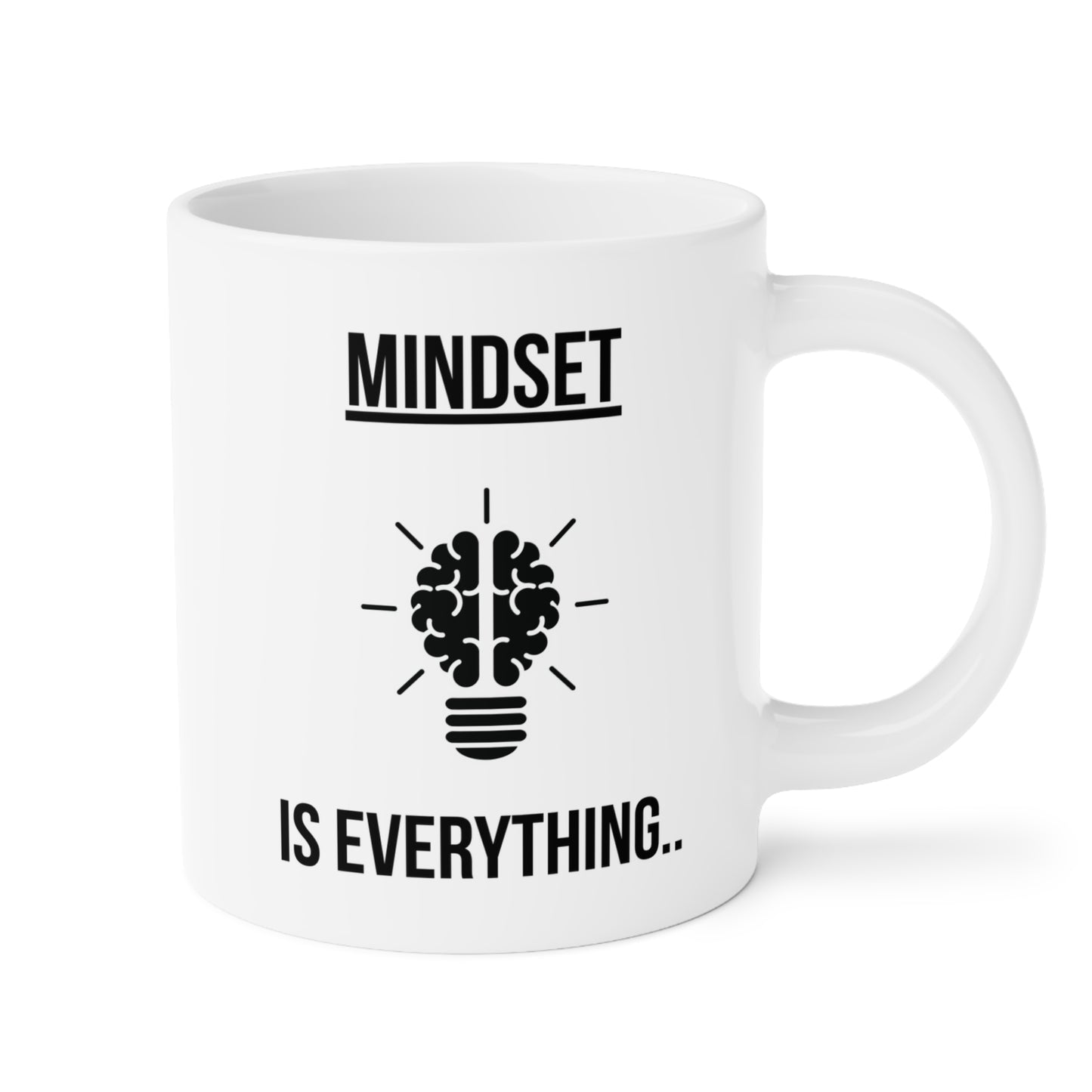 Mindset is Everything (1) - White Motivation Mug (CAD)