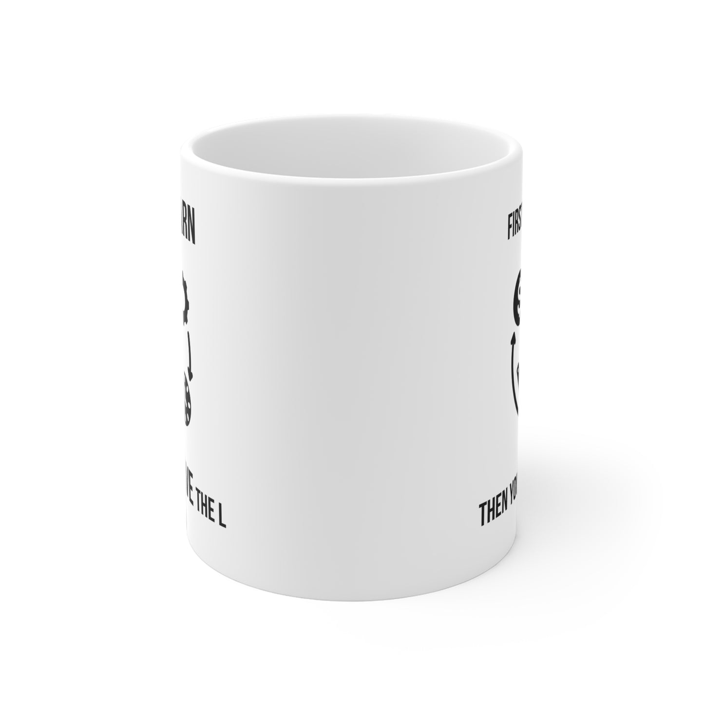 Remove the L (4) - White Motivation Mug (CAD)