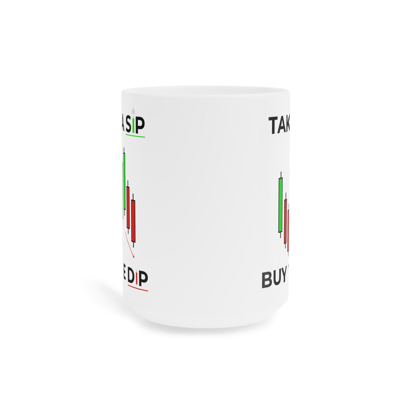 Buy The Dip (1) - White Trading Mug (CAD)