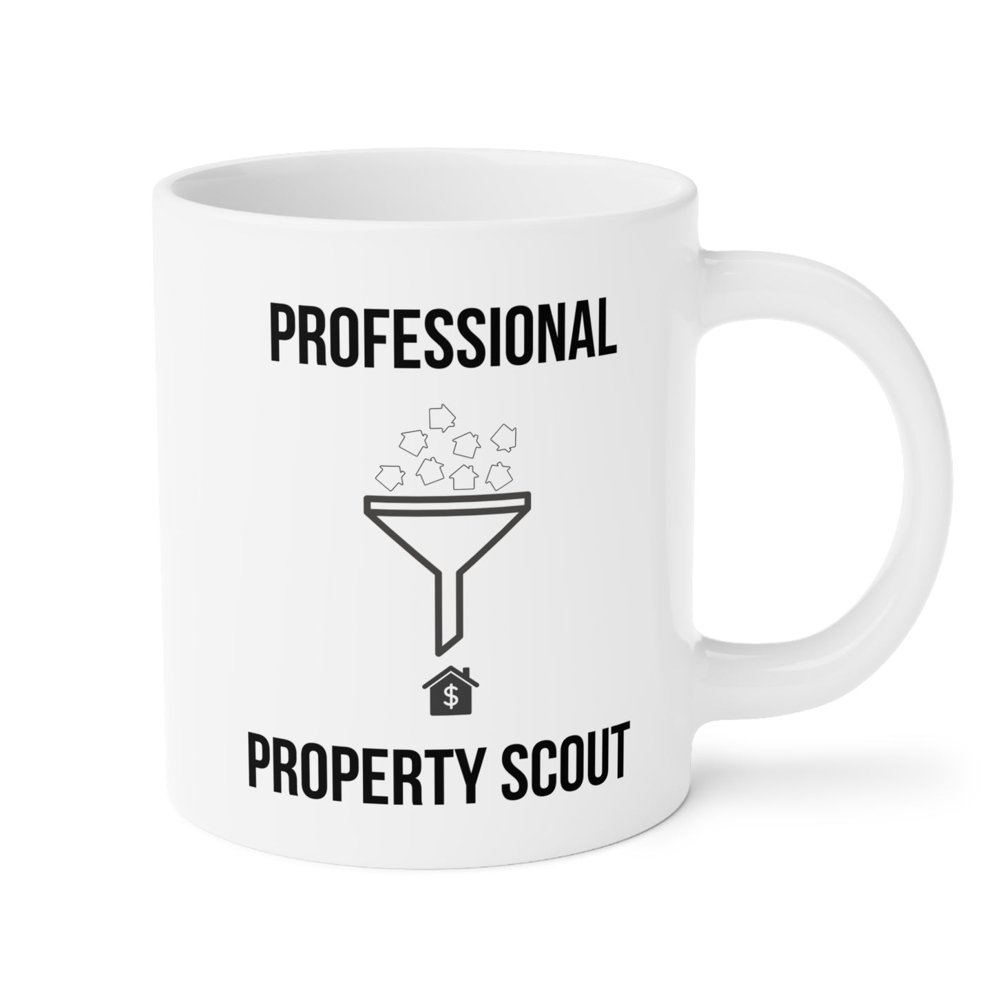 Professional Property Scout (1) - White Motivation Mug (CAD)