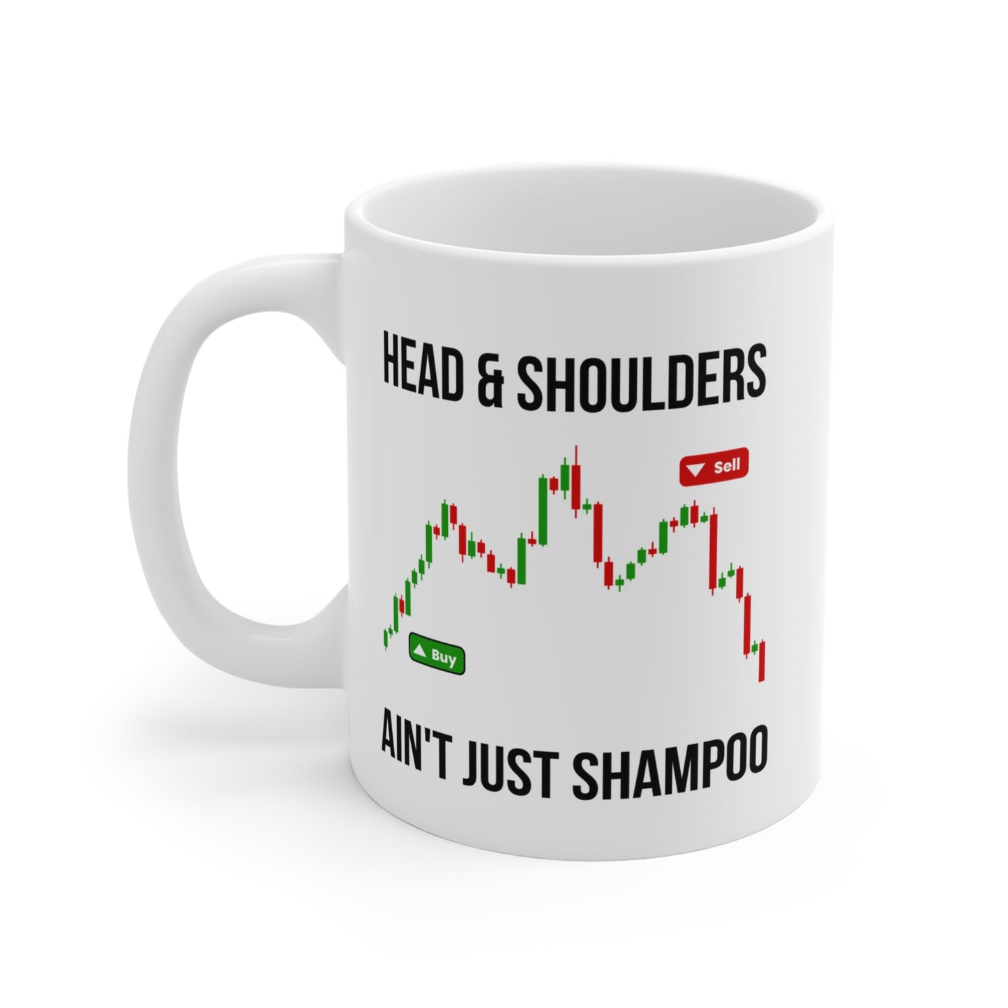 Head & Shoulders - White Trading Mug (CAD)