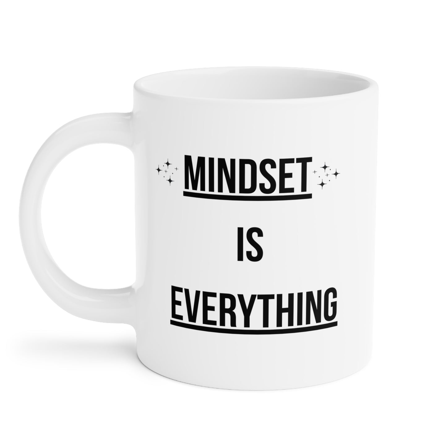 Mindset is Everything (3) - White Motivation Mug (CAD)