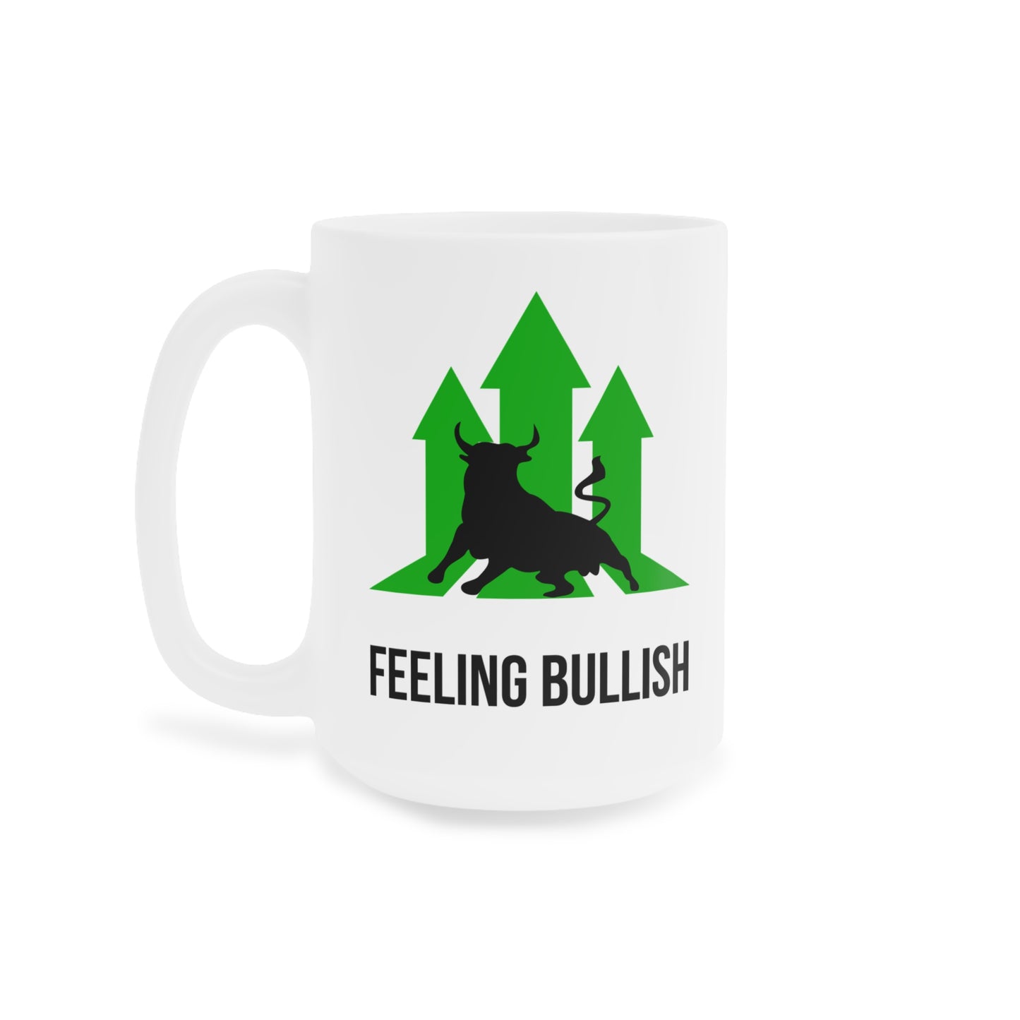 Feeling Bullish (2) - White Trading Mug (CAD)