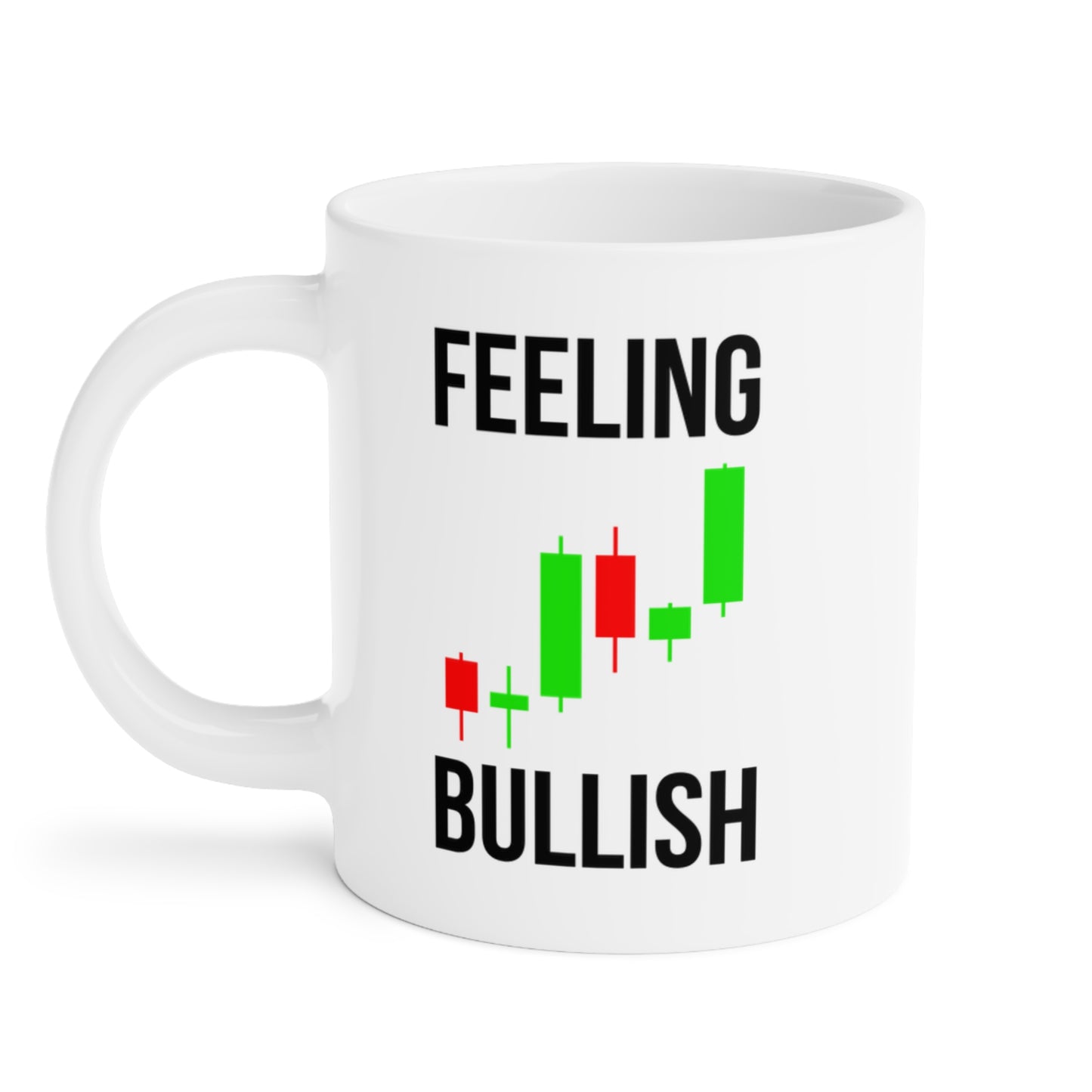 Feeling Bullish (6) - White Trading Mug (CAD)