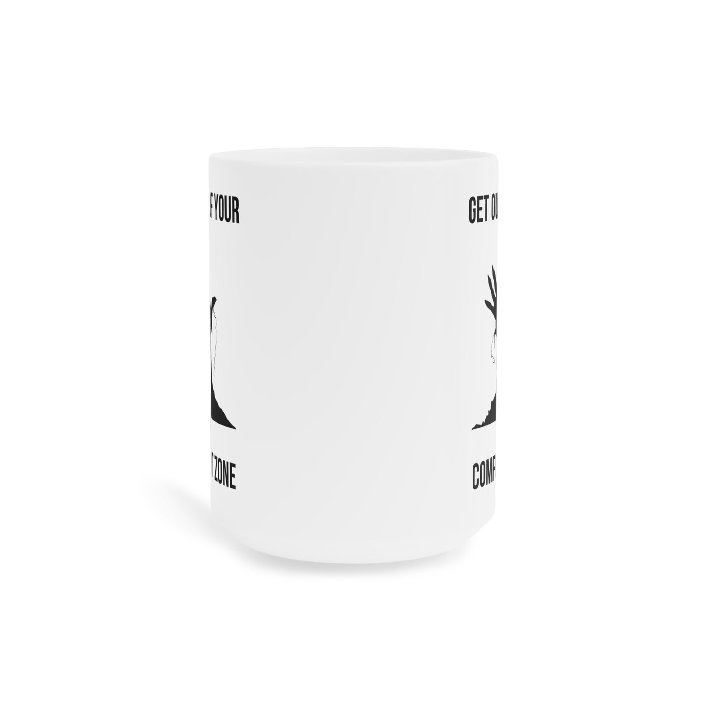 Get out of your comfort zone (1) - White Halloween Mug (CAD)