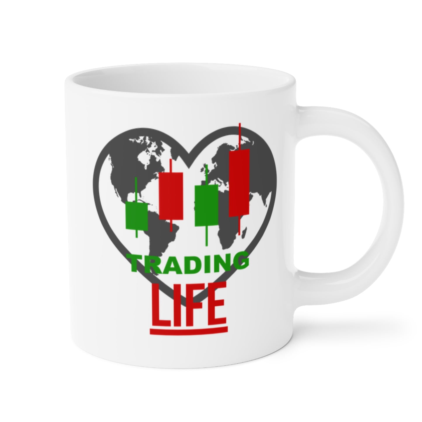Trader Life - White Trading Mug (CAD)
