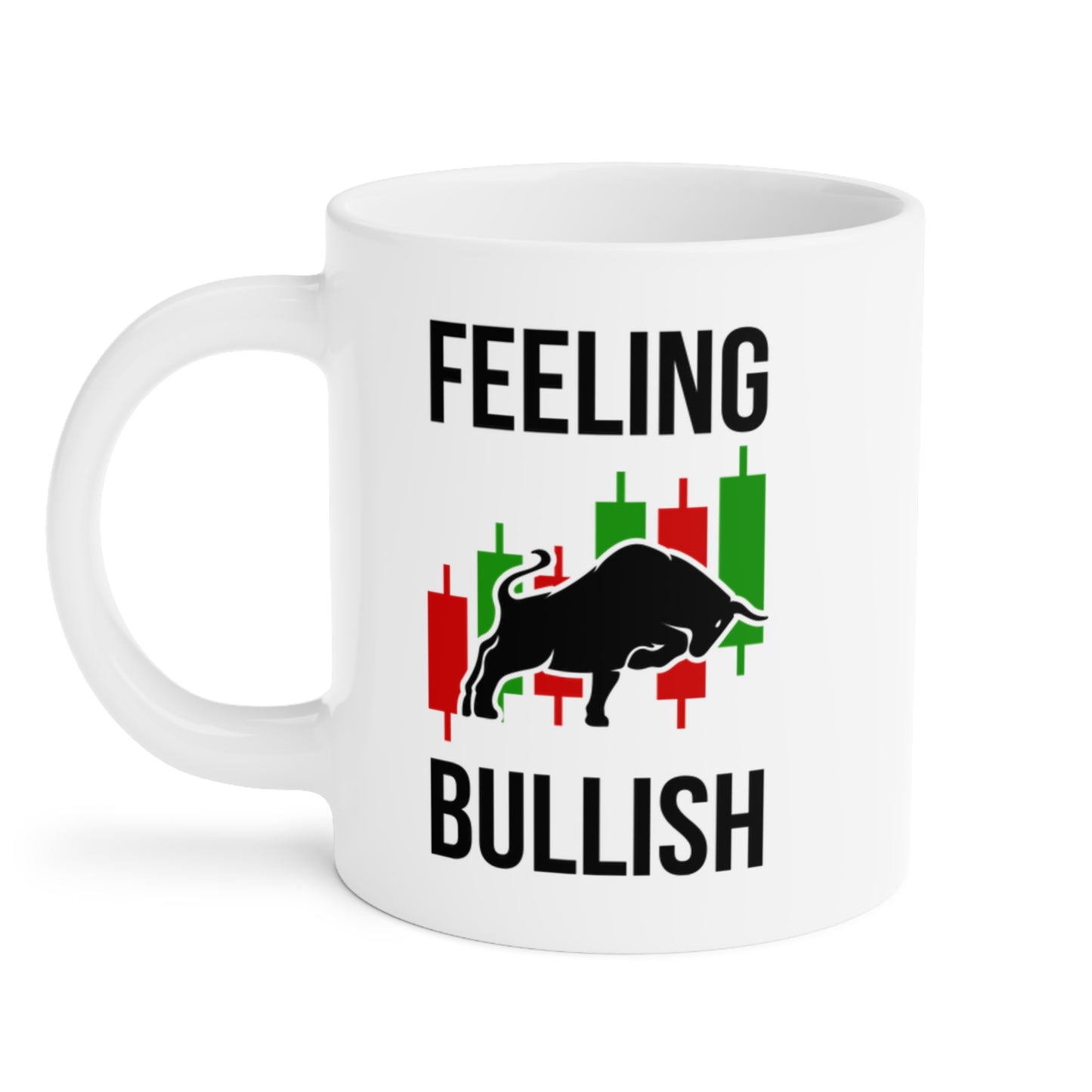 Feeling Bullish (7) - White Trading Mug (CAD)