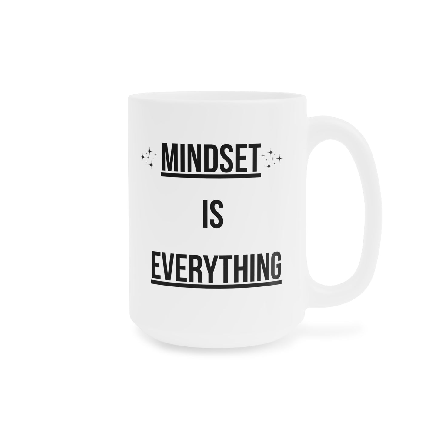 Mindset is Everything (3) - White Motivation Mug (CAD)