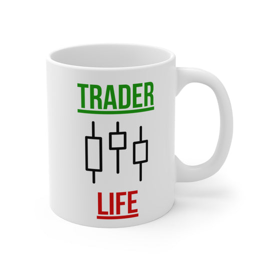 Trader Life (1) - White Trading Mug (CAD)