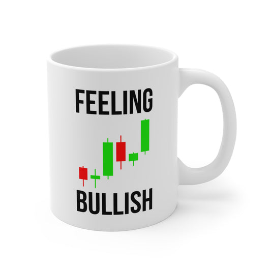 Feeling Bullish (6) - White Trading Mug (CAD)