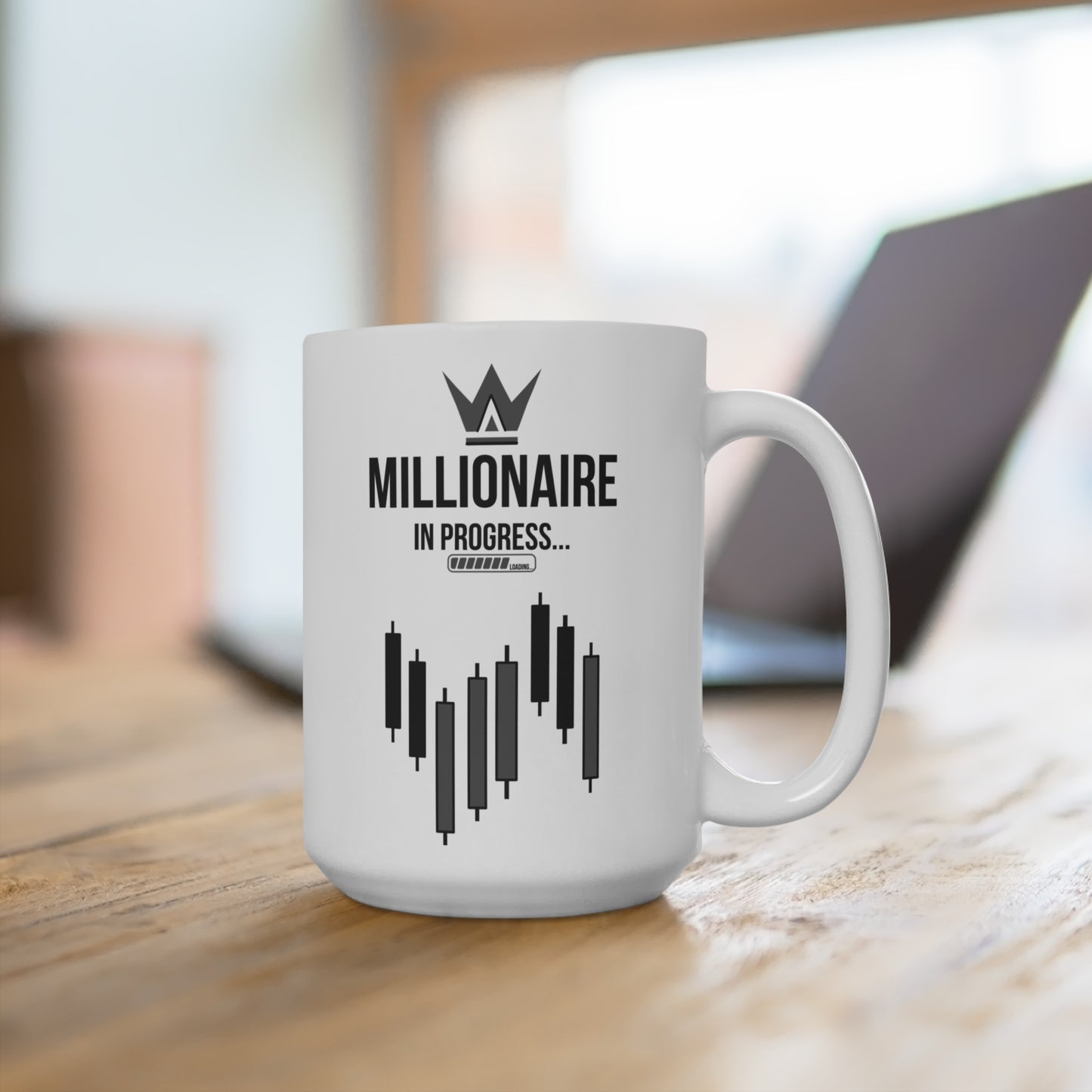 Millionaire Progress (1) - White Trading Mug (CAD)