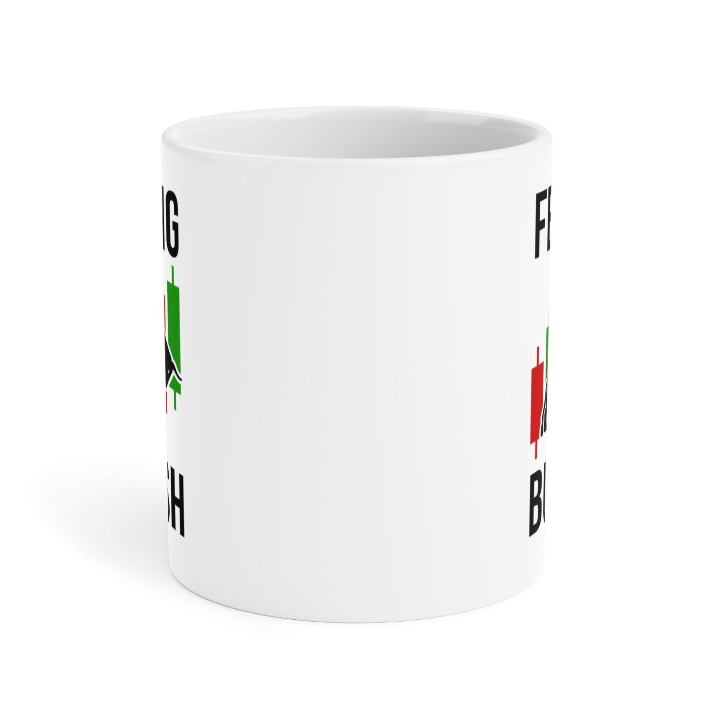 Feeling Bullish (7) - White Trading Mug (CAD)