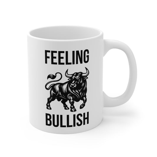 Feeling Bullish (4) - White Trading Mug (CAD)