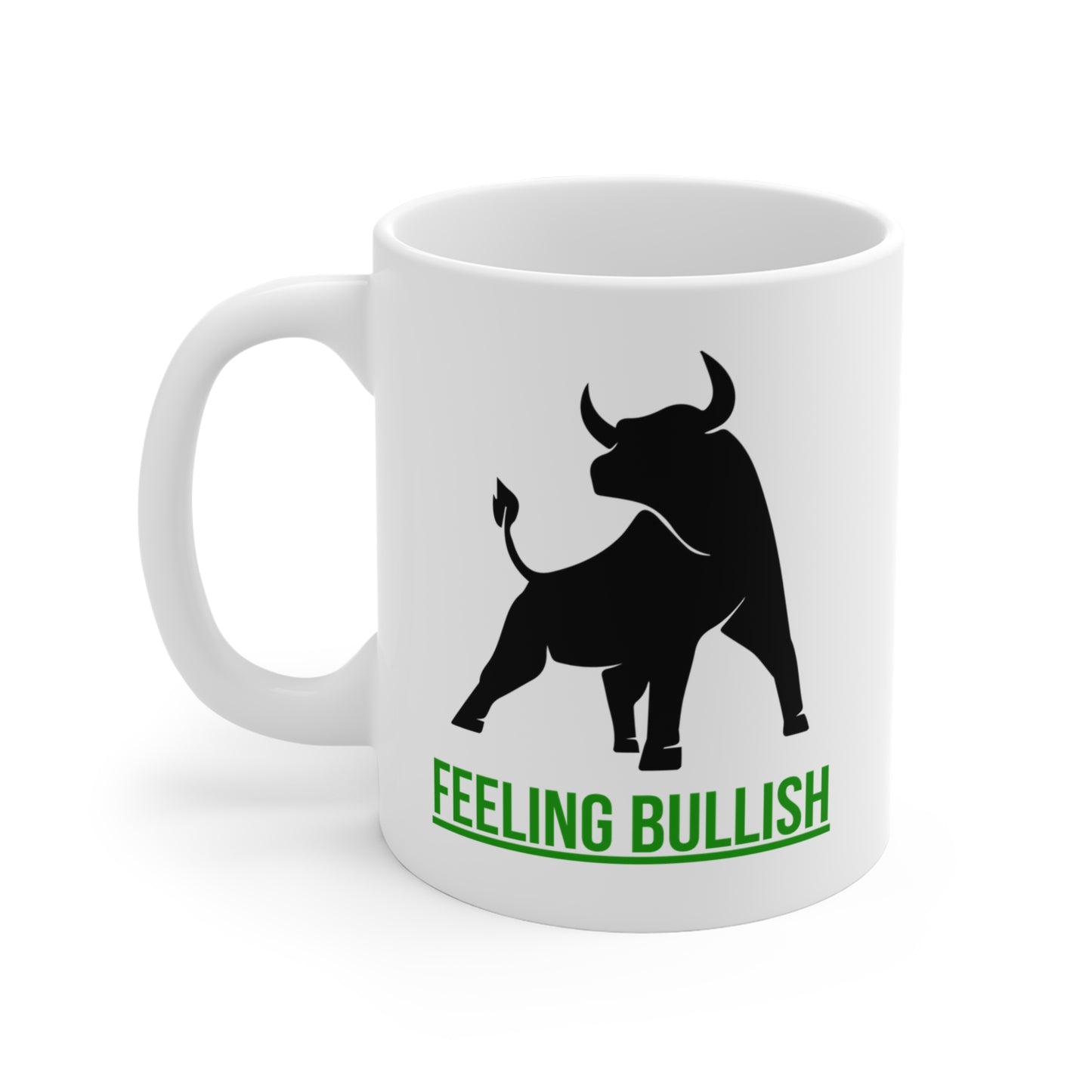 Feeling Bullish (5) - White Trading Mug (CAD)