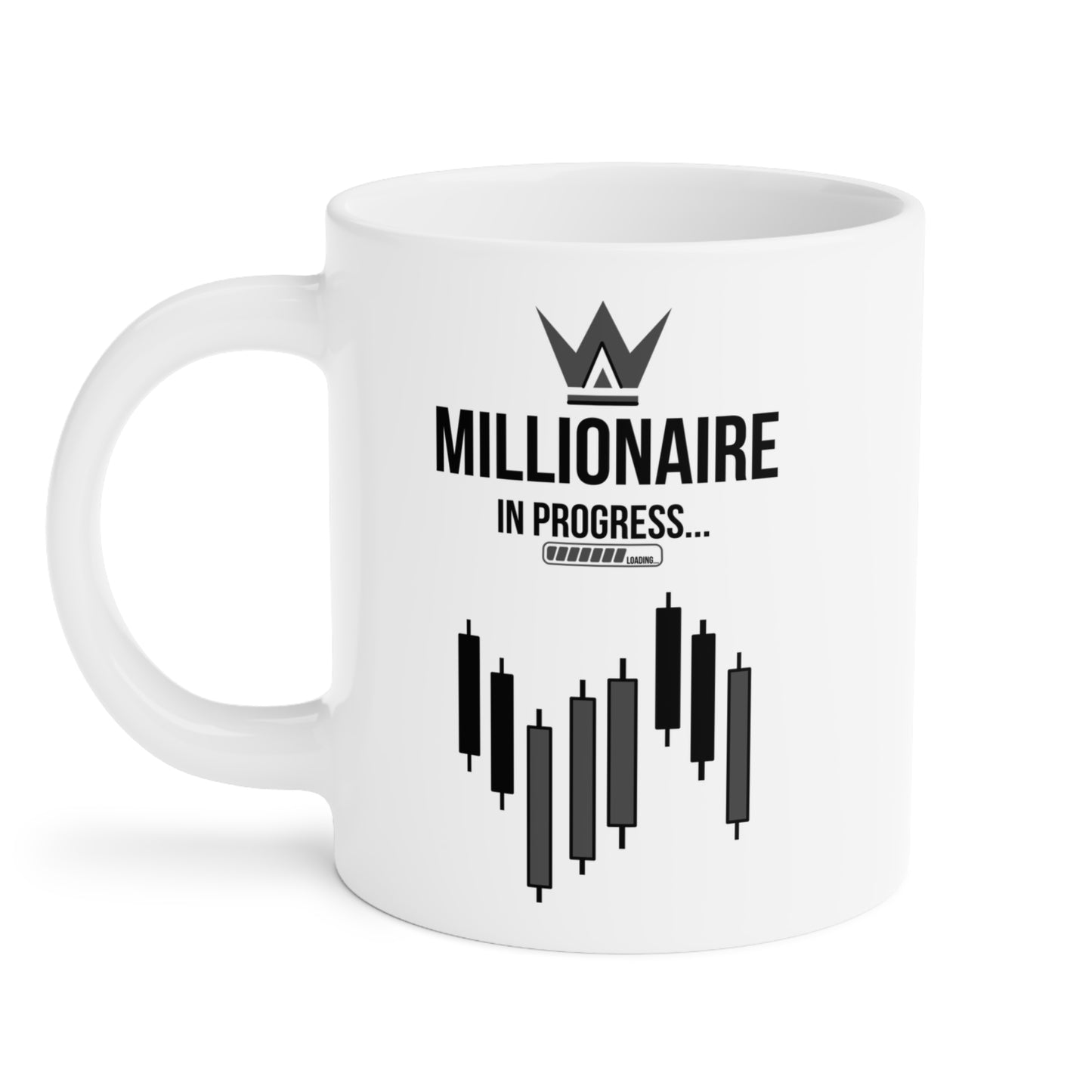 Millionaire Progress (1) - White Trading Mug (CAD)