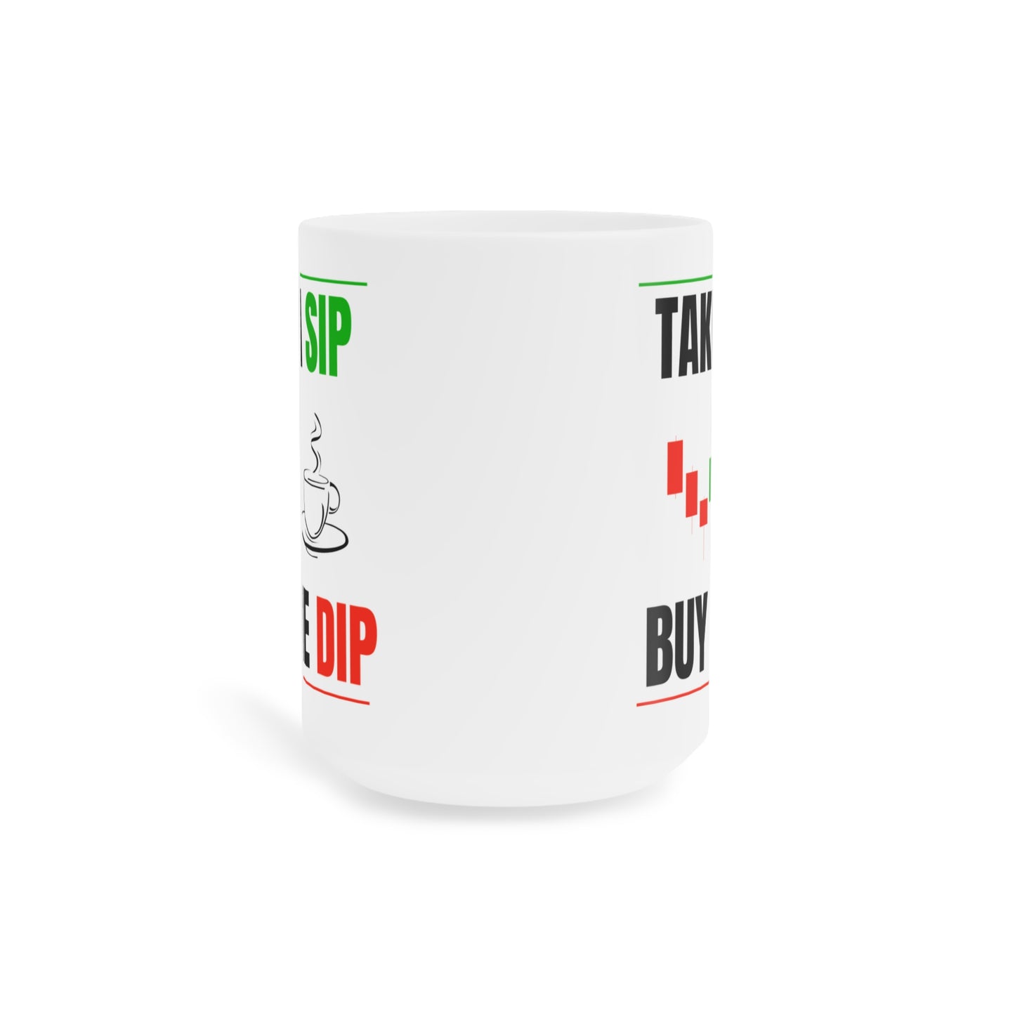 Buy The Dip - White Trading Mug (CAD)